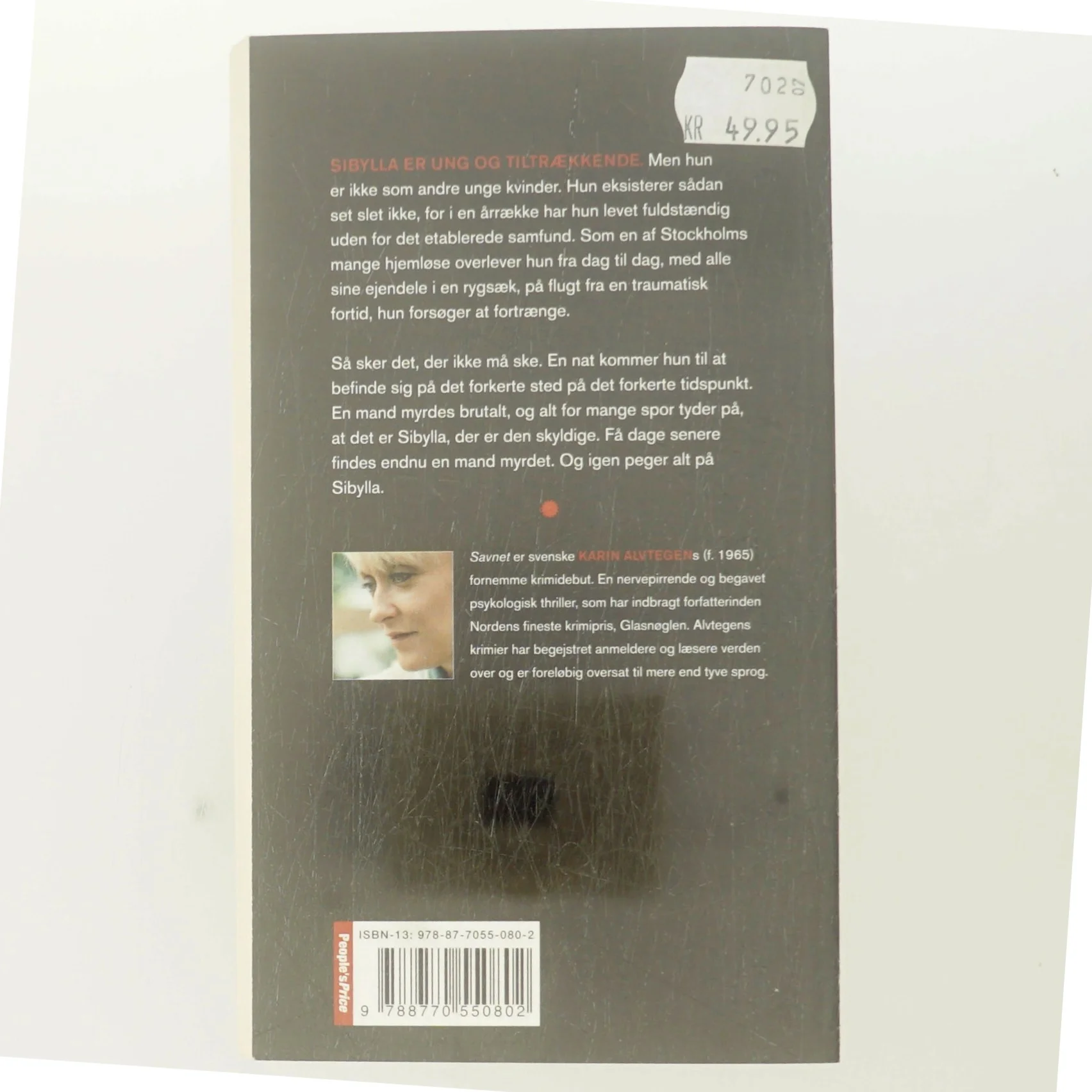 Savnet af Karin Alvtegen (Bog)