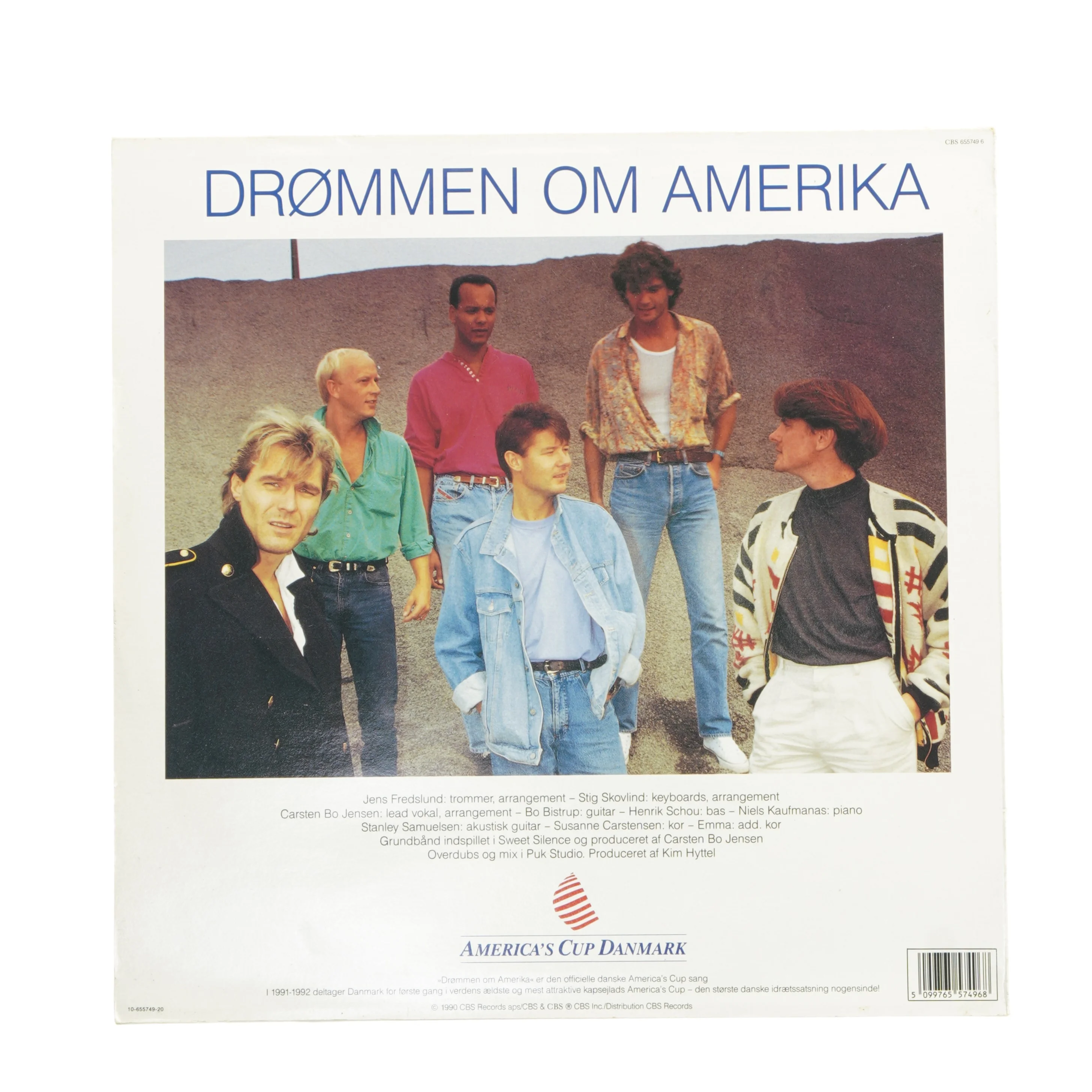 LP - Mænd i Blåt: Drømmen om Amerika