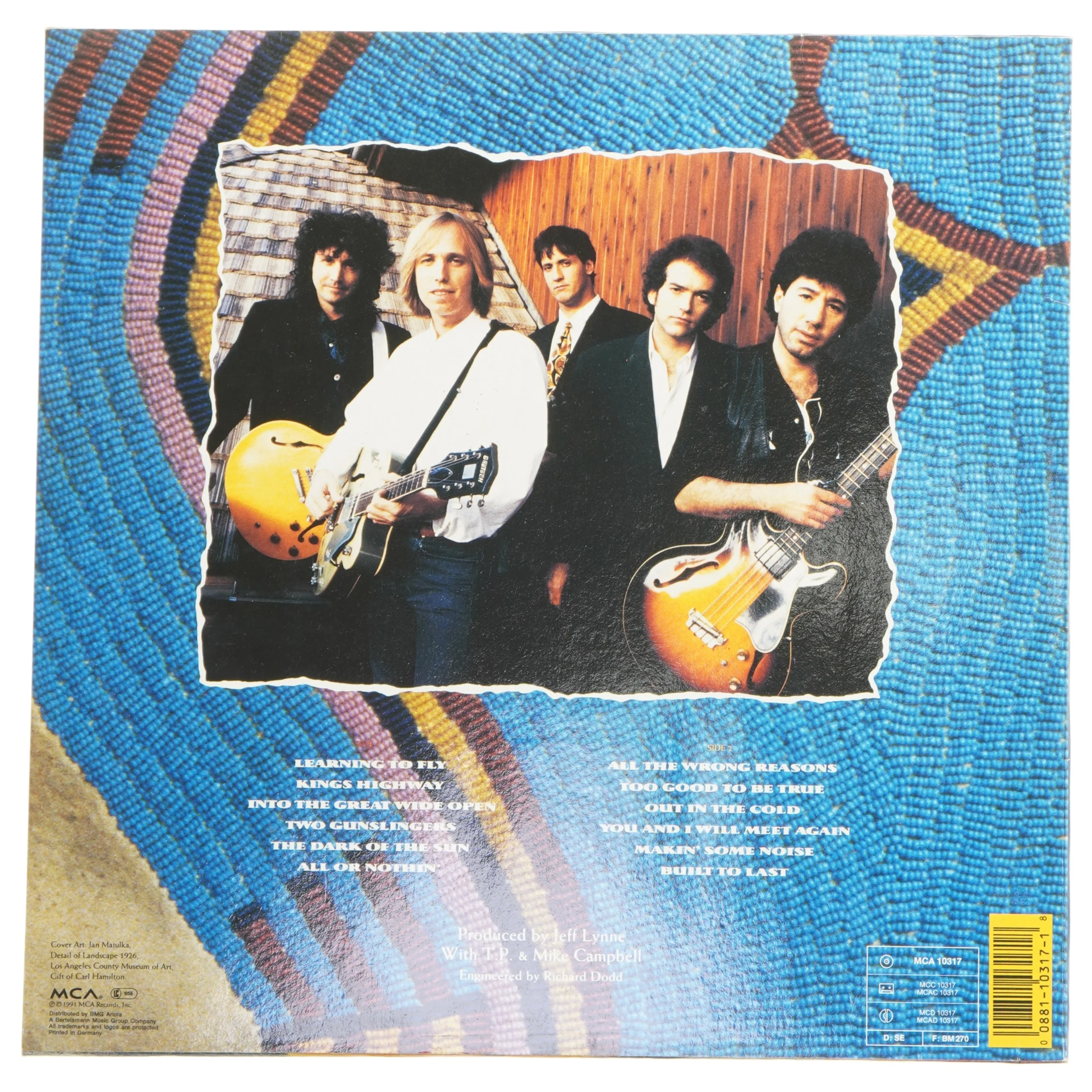 Tom Petty and the Heartbreakers Into the Great Wild Open  LP