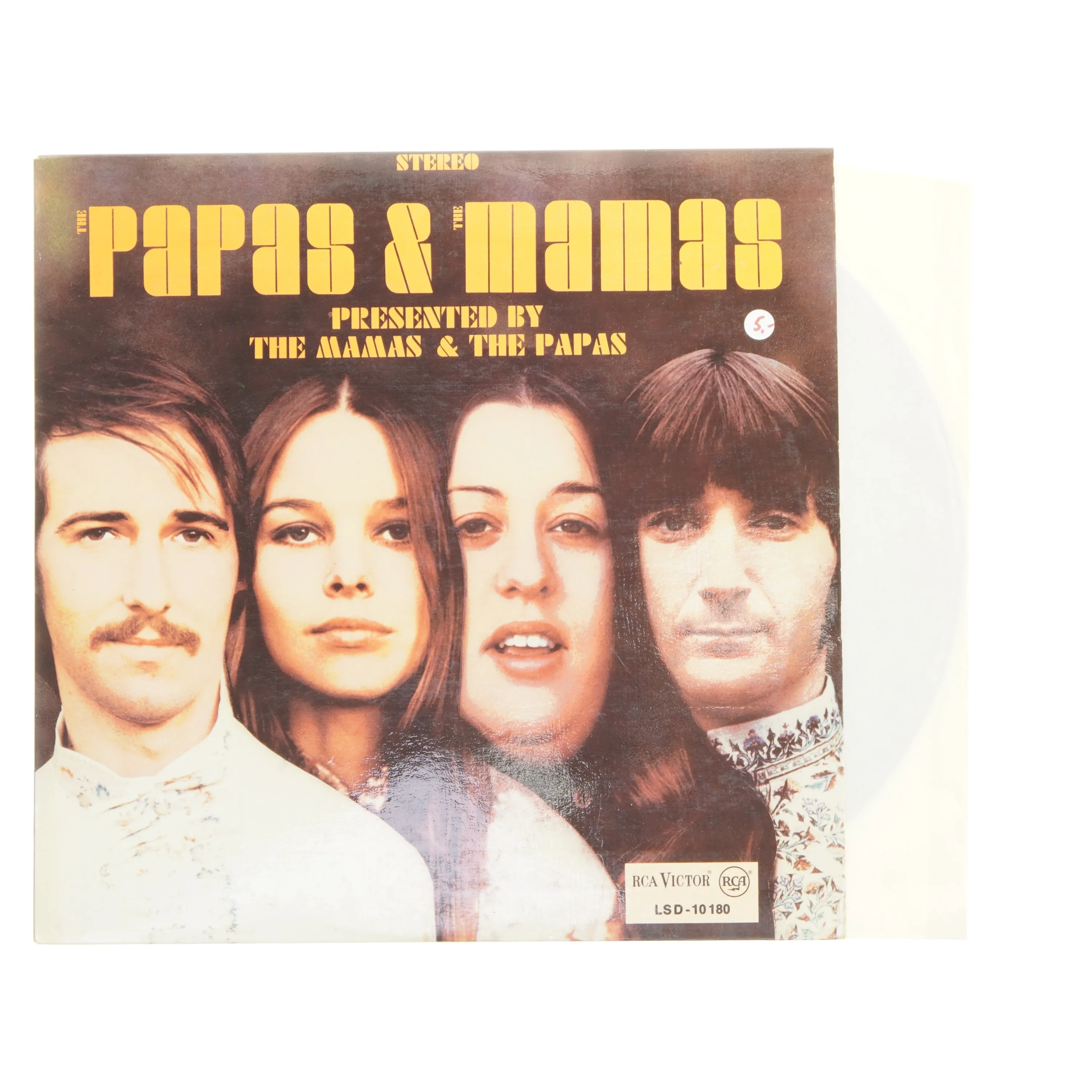 LP album 'The Papas & The Mamas' fra RCA Victor