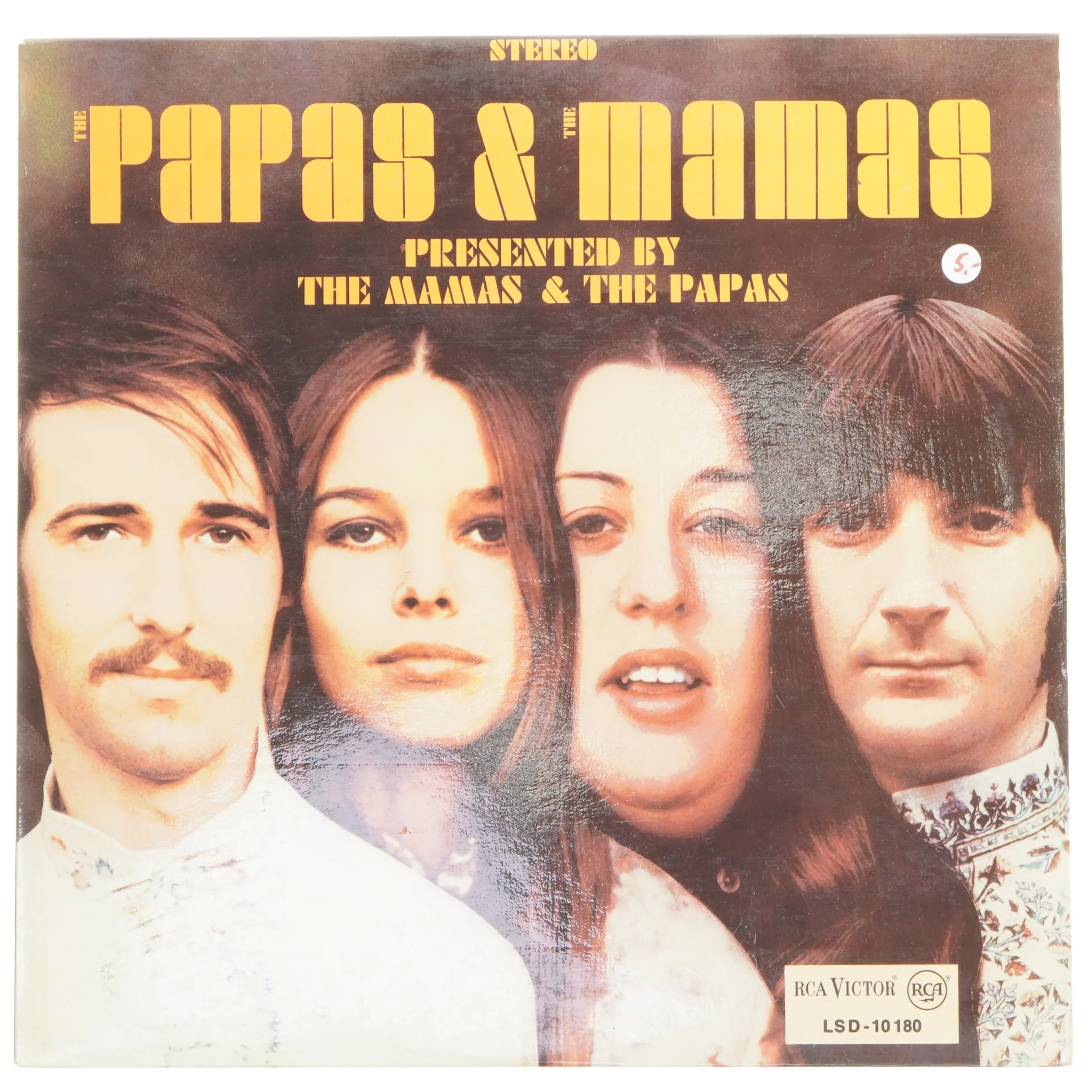 LP album 'The Papas & The Mamas' fra RCA Victor