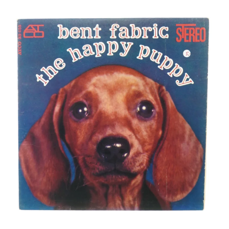 Bent Fabric, the happy puppy fra At (str. 30 cm)