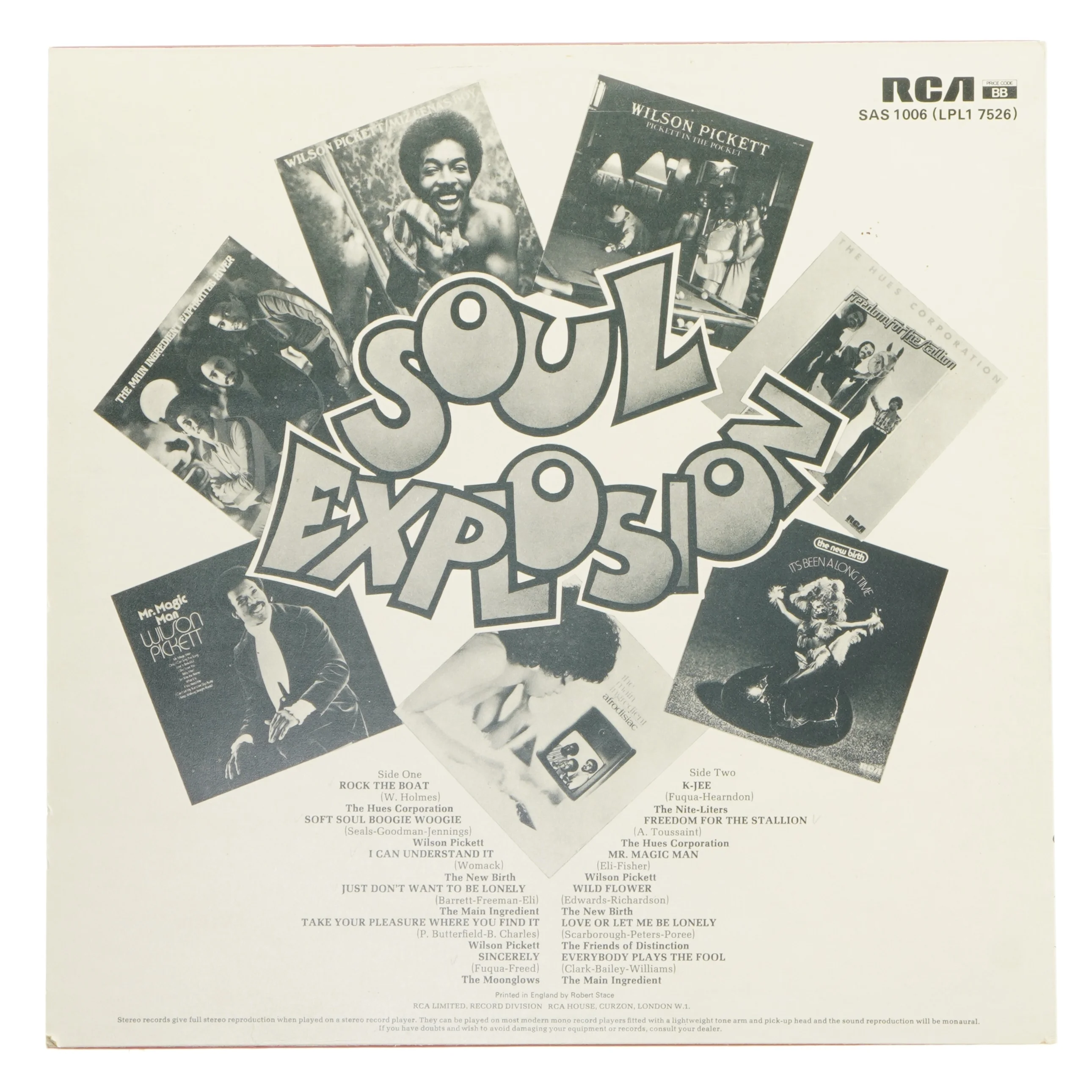 Soul Explosion LP plade