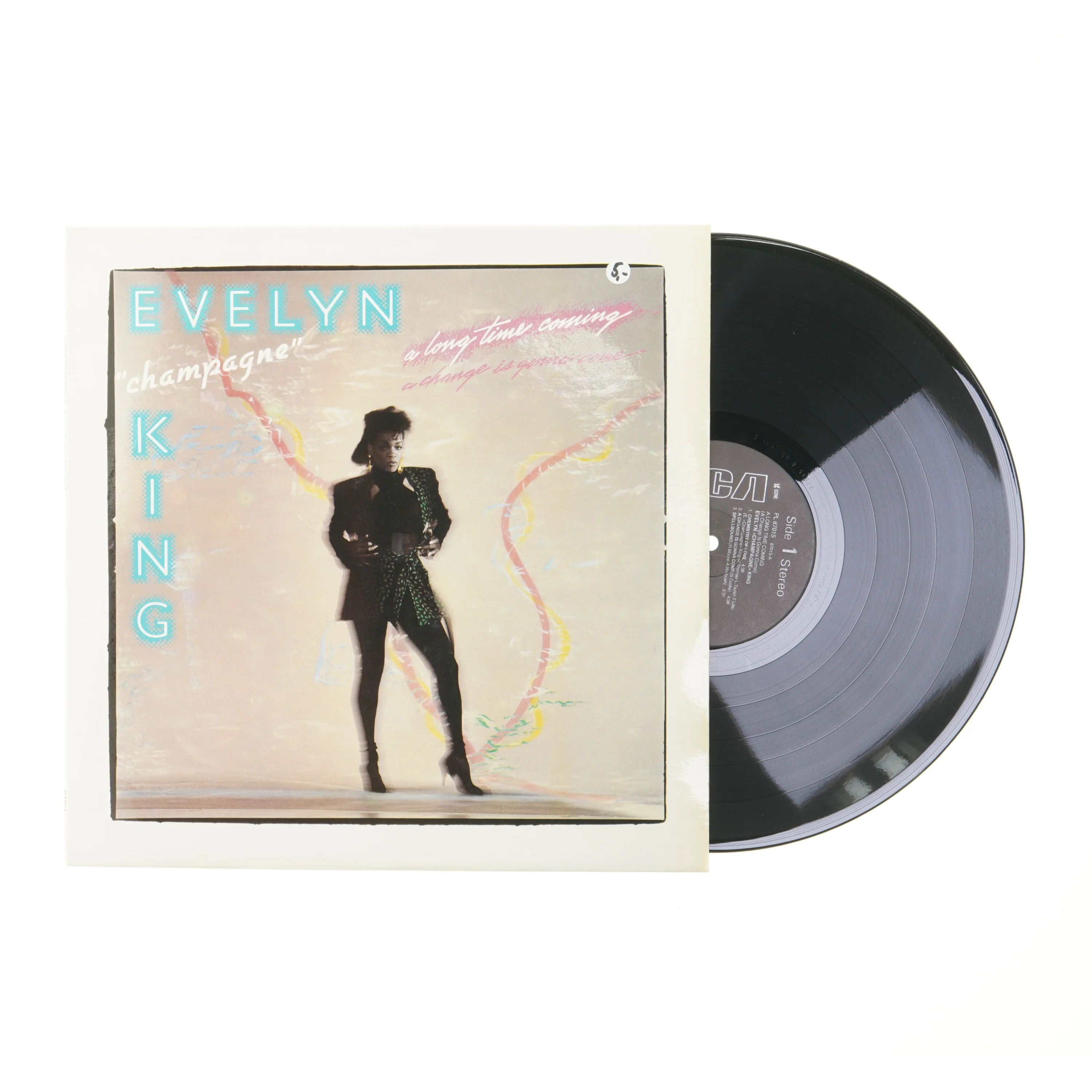 Evelyn King LP - A Long Time Coming fra RCA