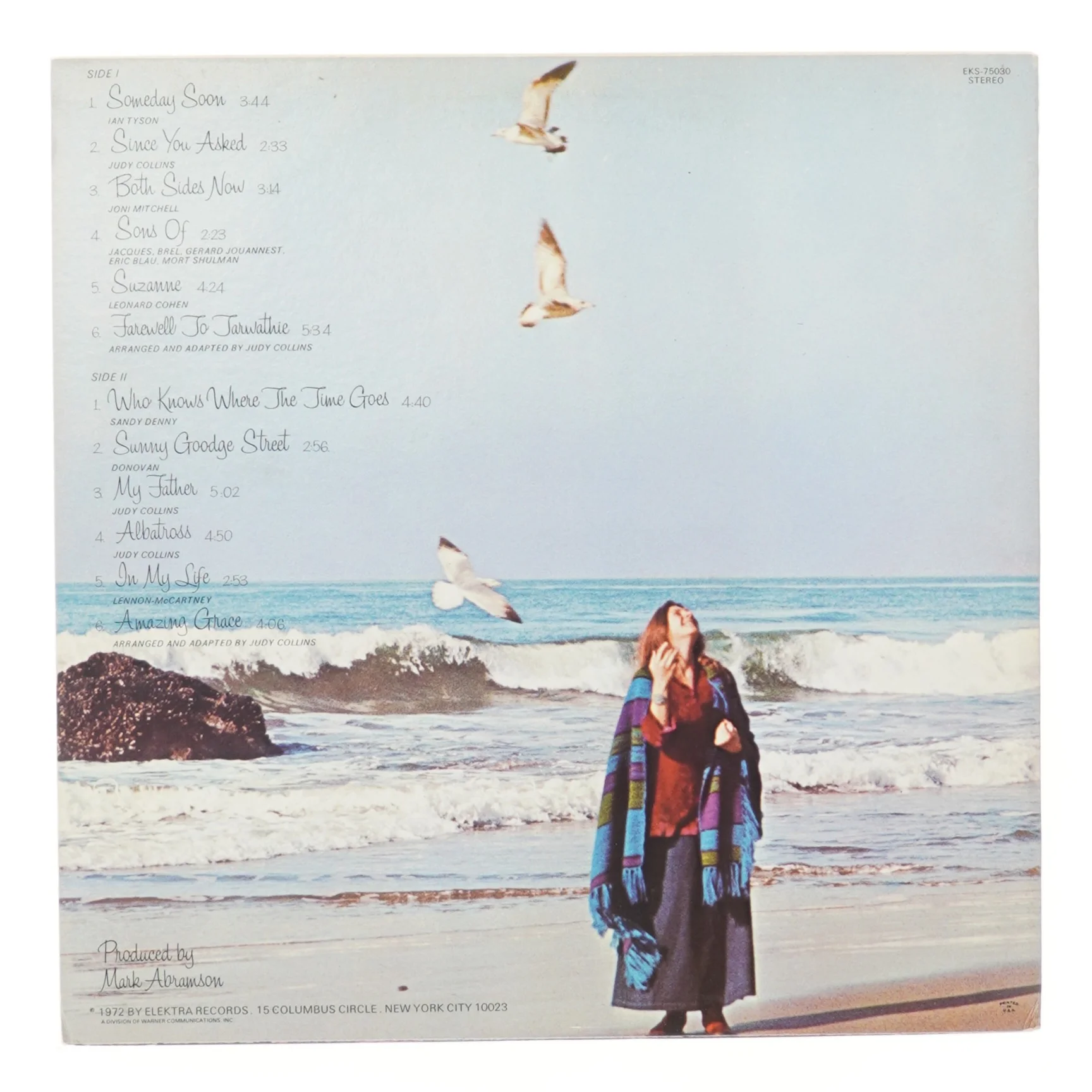 LP vinylalbum - Judy Collins: Colors of the Day fra Elektra Records