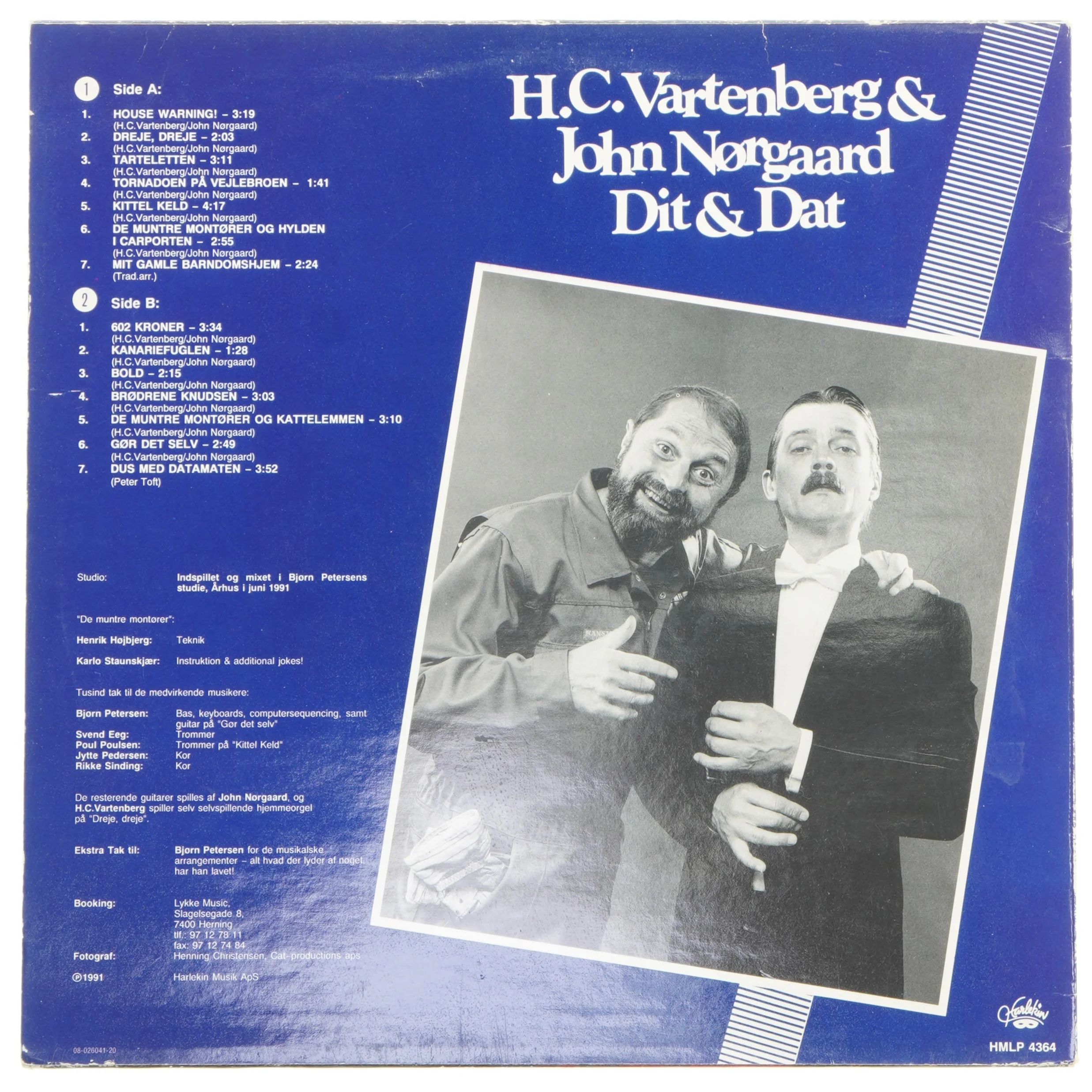 H.C. Vartenberg & John Nørgaard - Dit & Dat LP