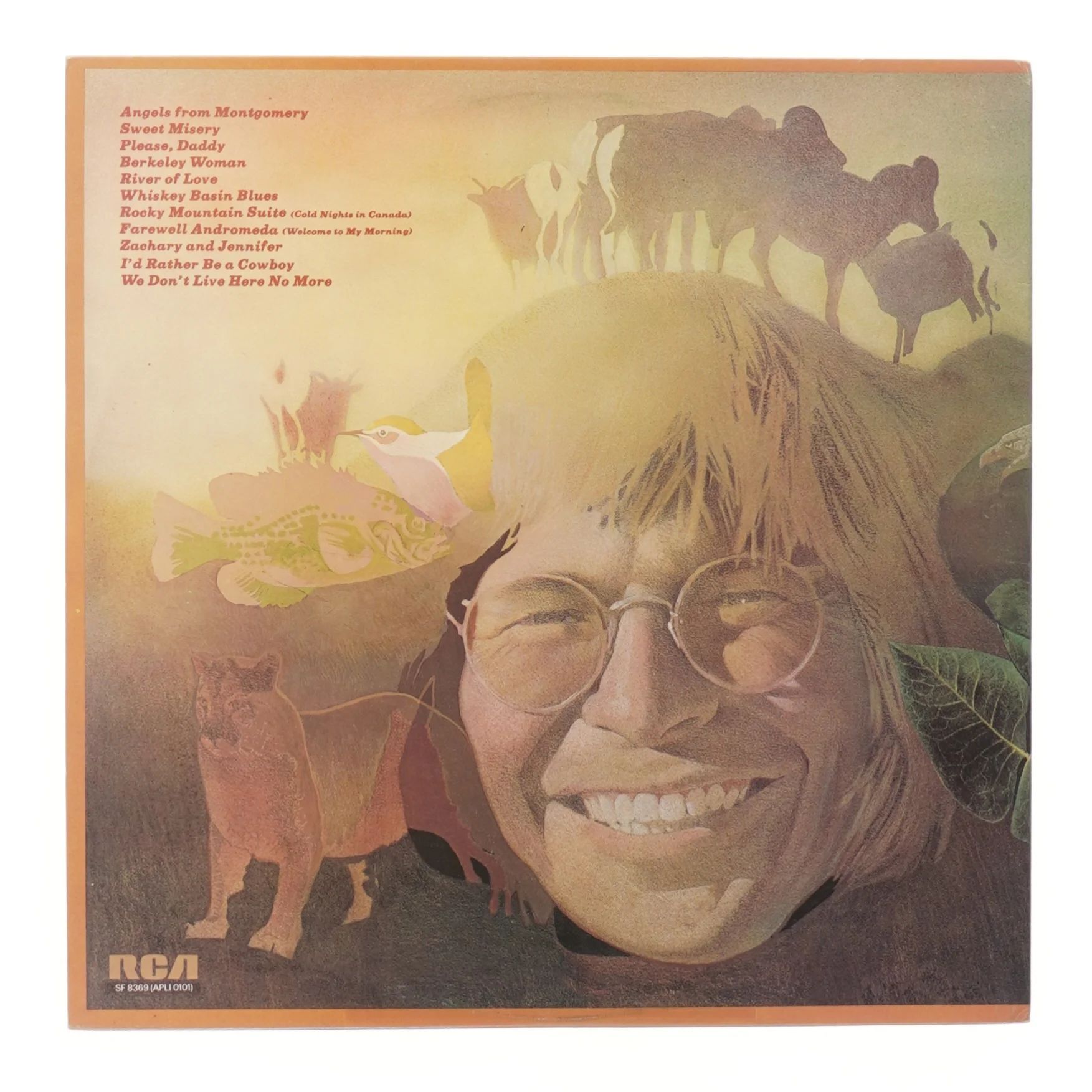 John Denver Farewell Andromeda LP fra John Denver