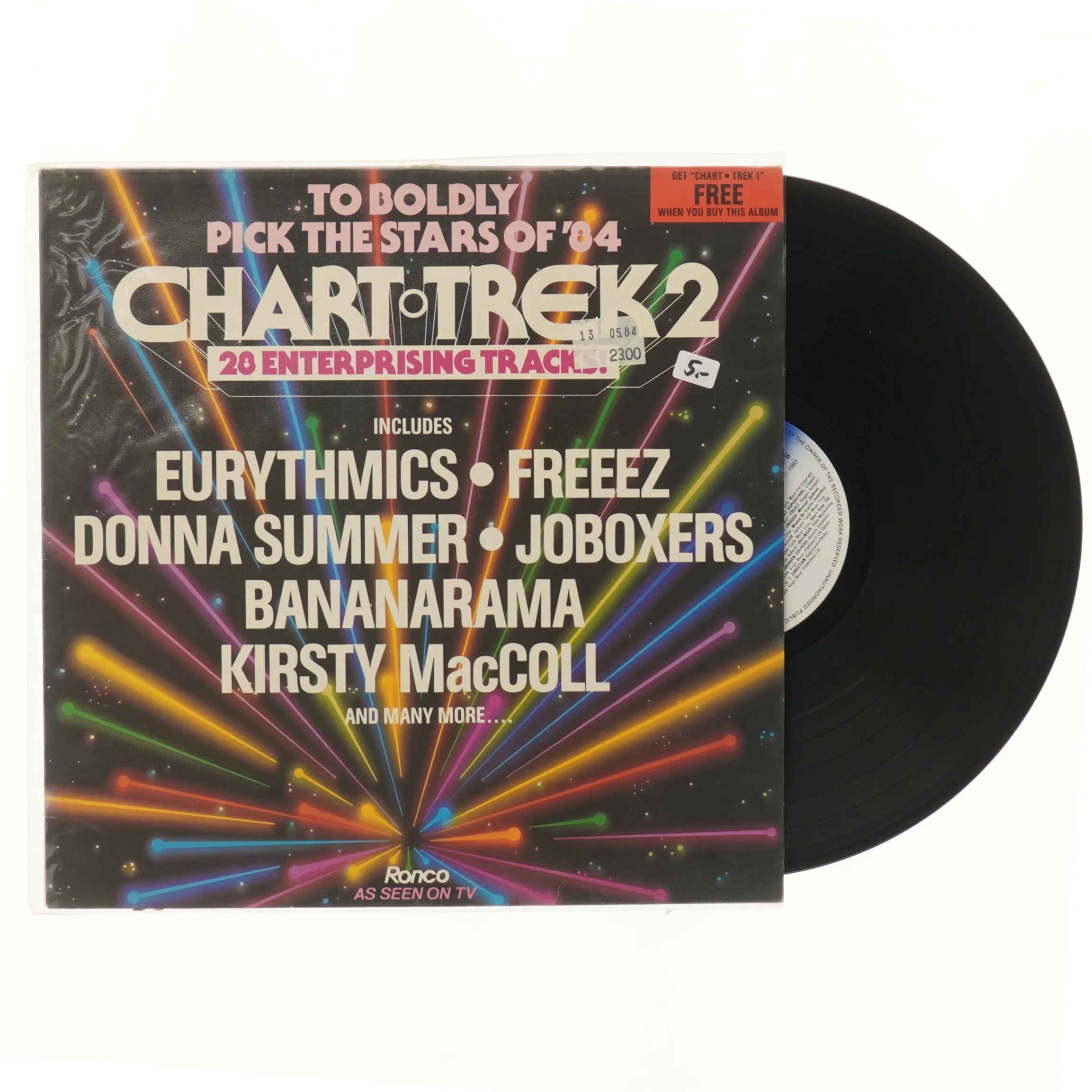 Chart Trek 2 LP fra Ronco