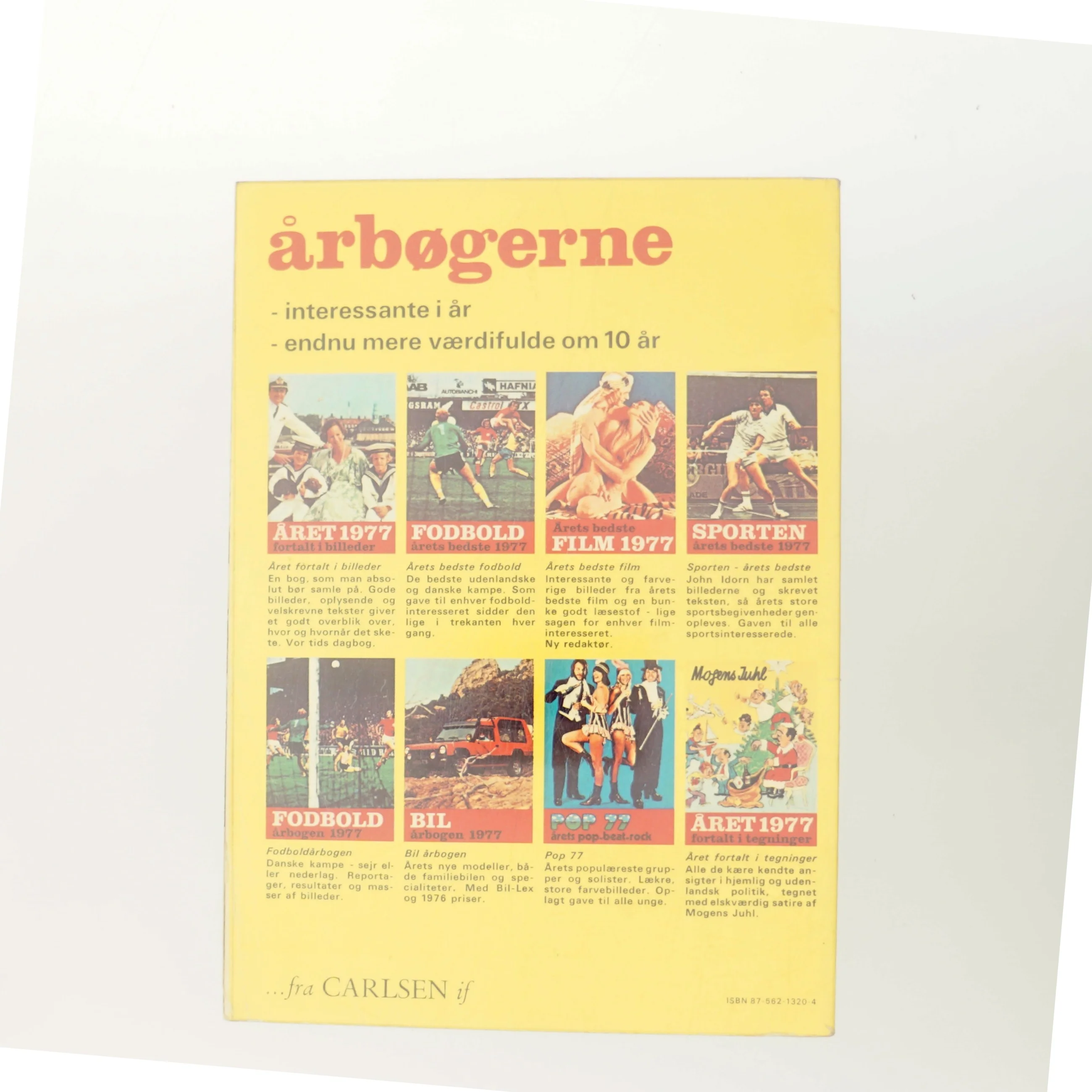 Året 1977 fortalt i billeder (Bog)