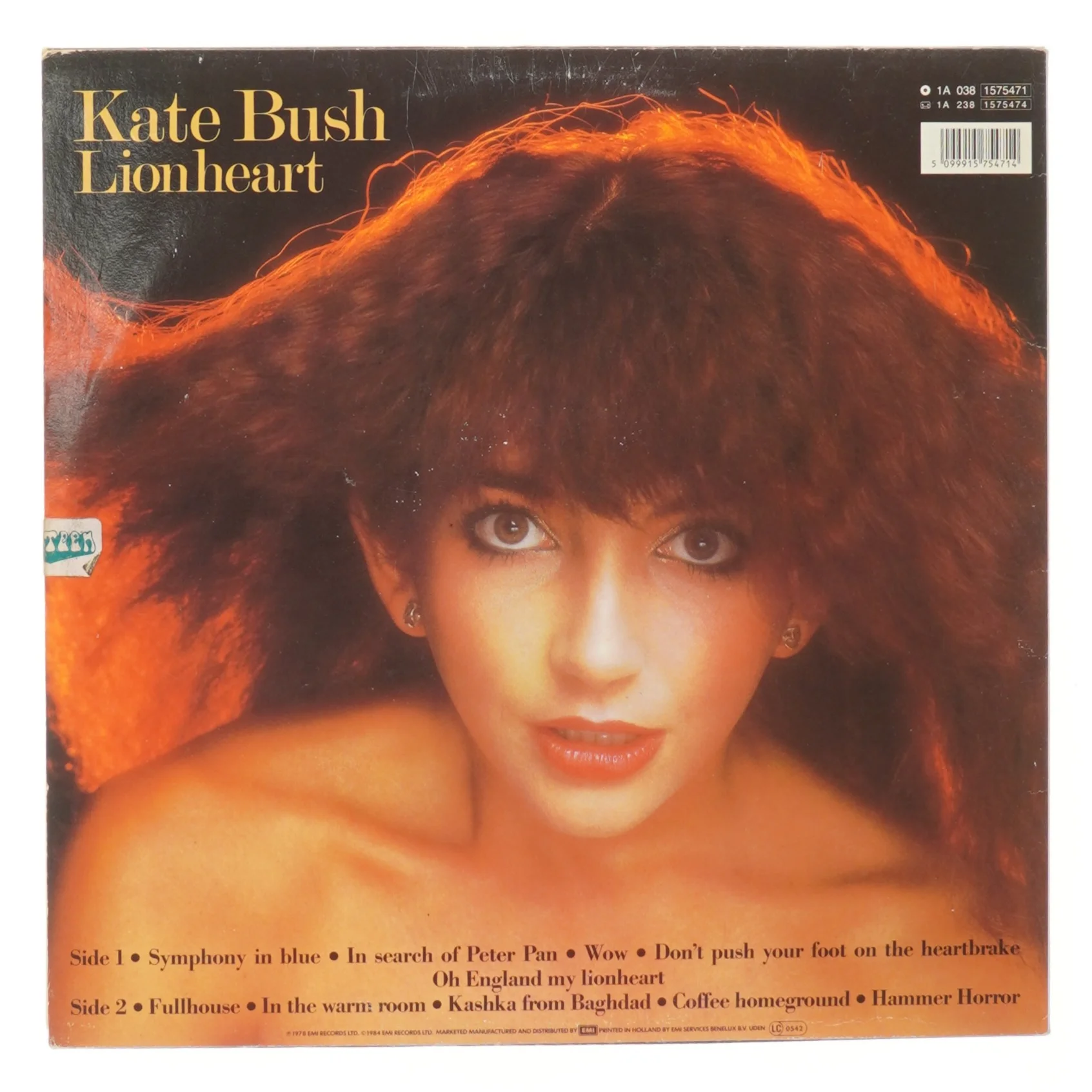 Kate Bush Lionheart LP album
