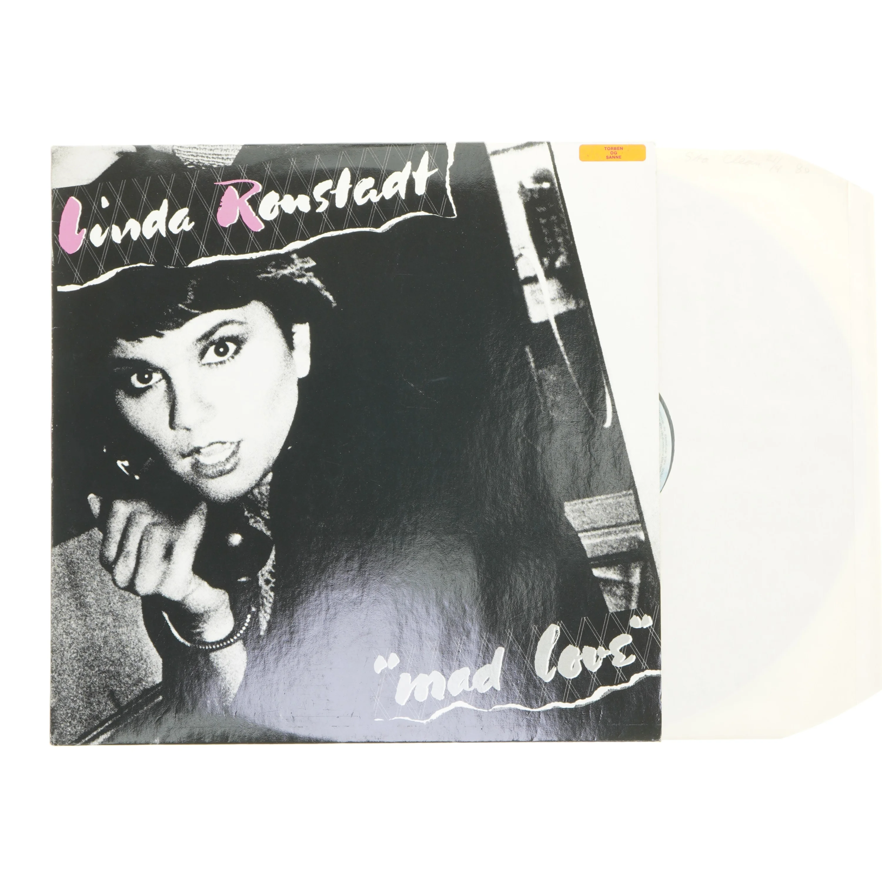 Linda Ronstadt 'Mad Love' vinyl