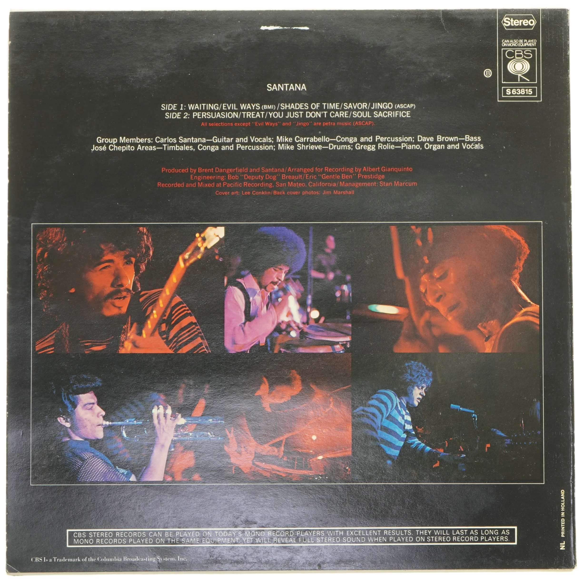 Santana Evil ways LP vinyl album