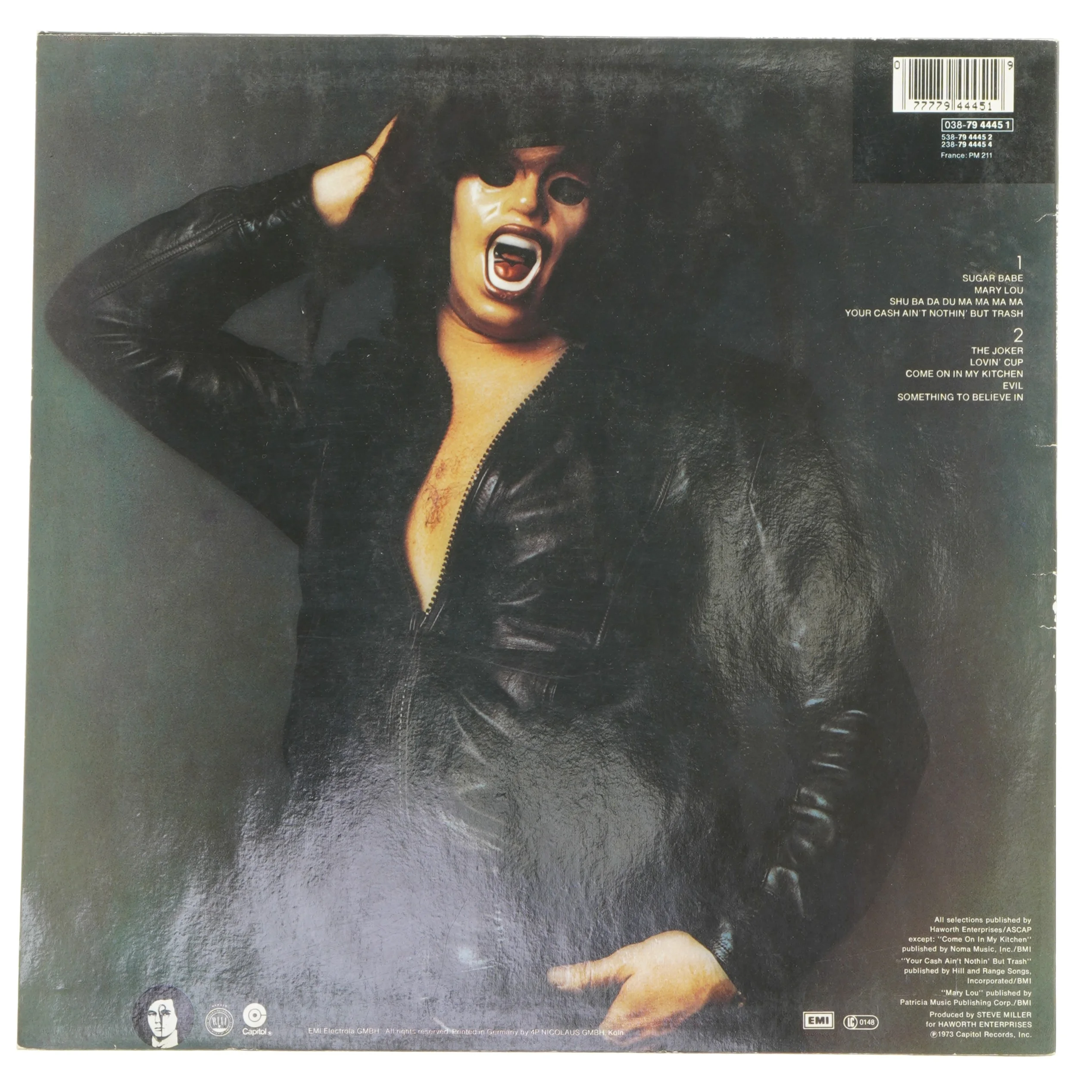 Steve Miller Band - The Joker Album fra Capitol