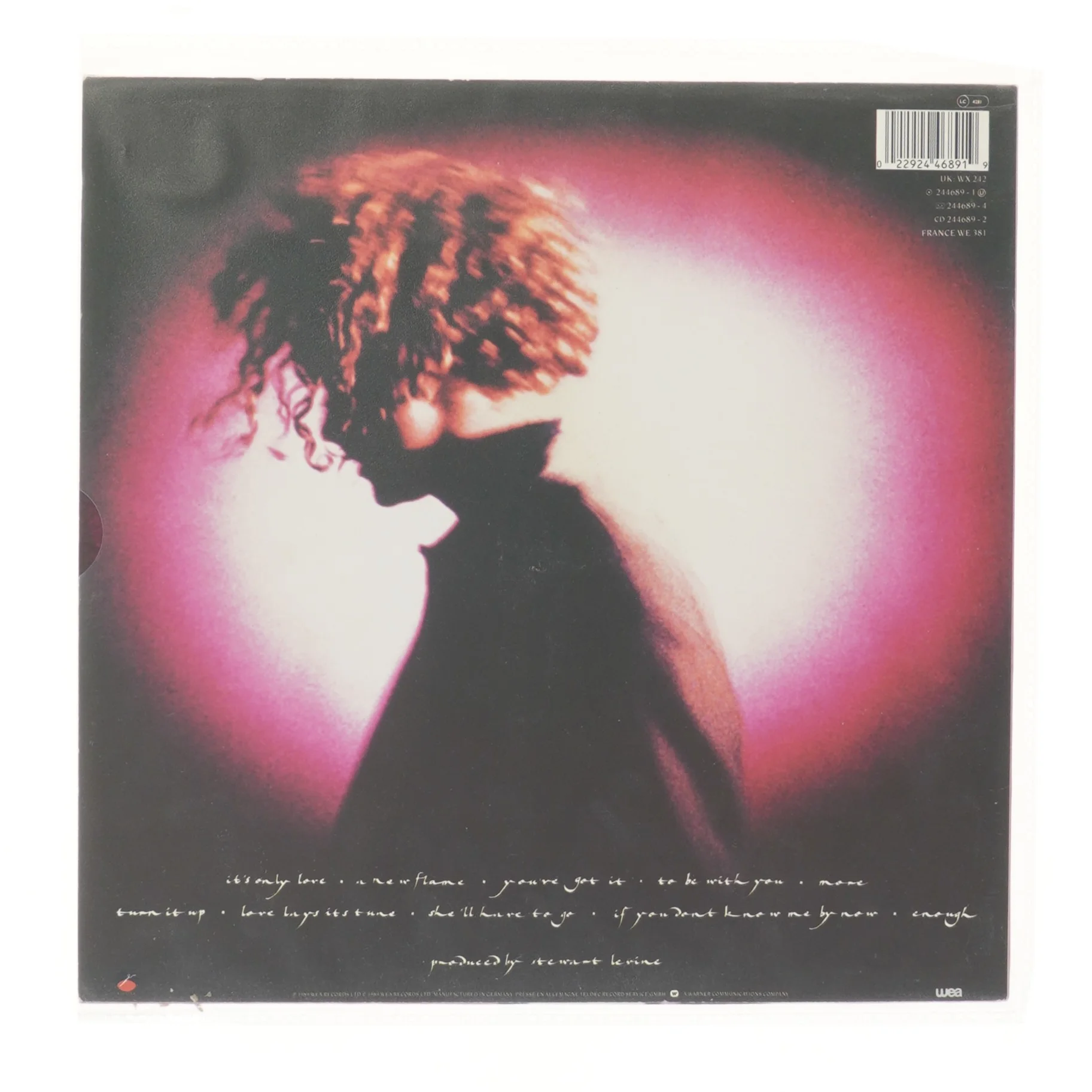 Simply Red 'A New Flame' vinyl album fra Simply Red