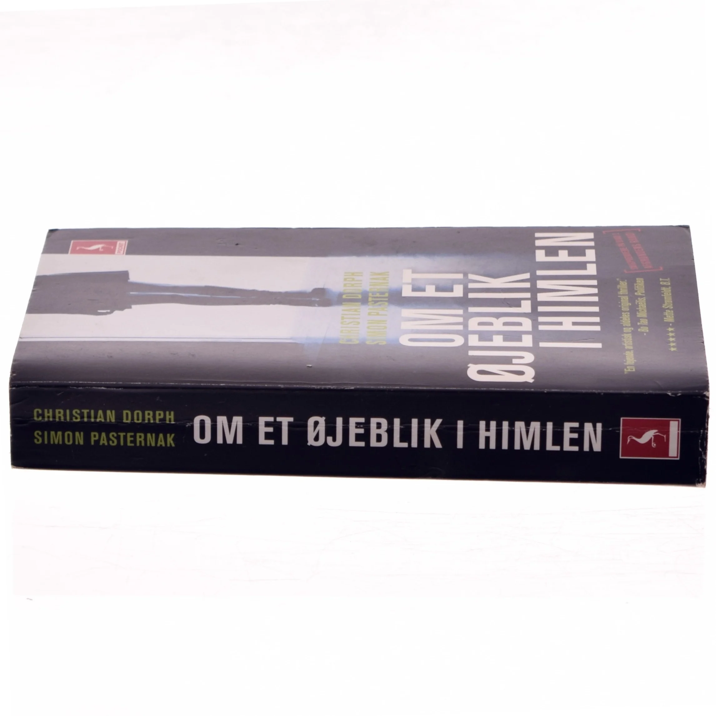 Om et øjeblik i himlen : kriminalroman af Christian Dorph (Bog)