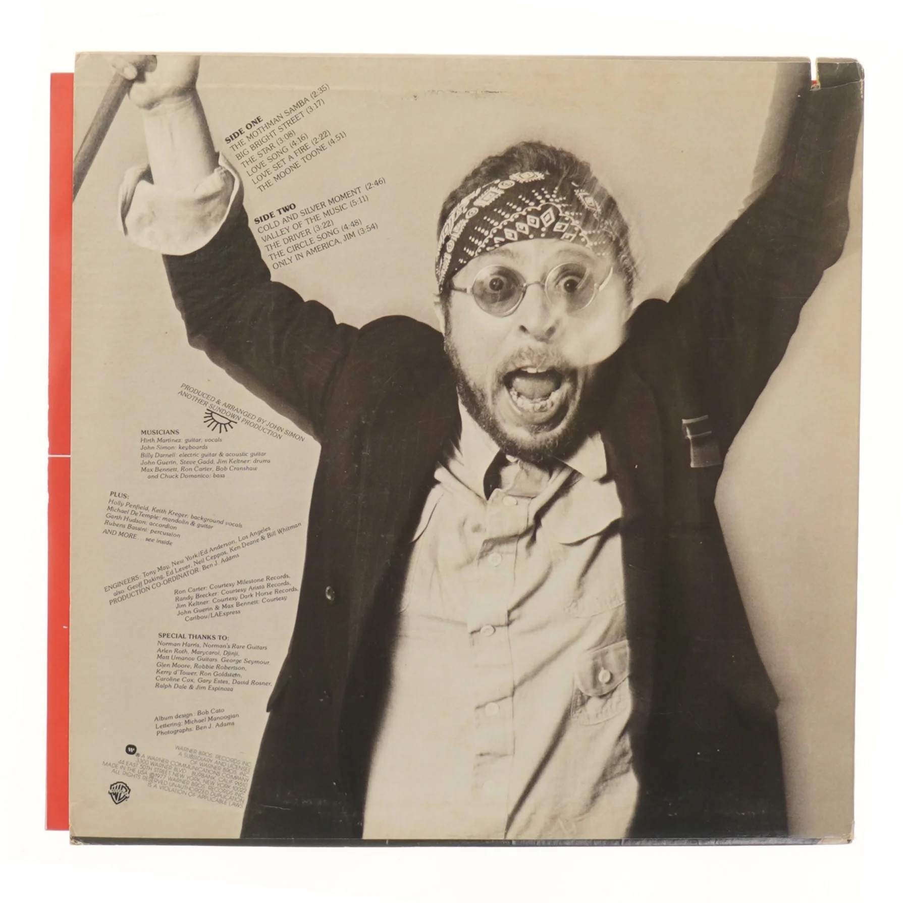 Hirth Martinez - Big Bright Street LP