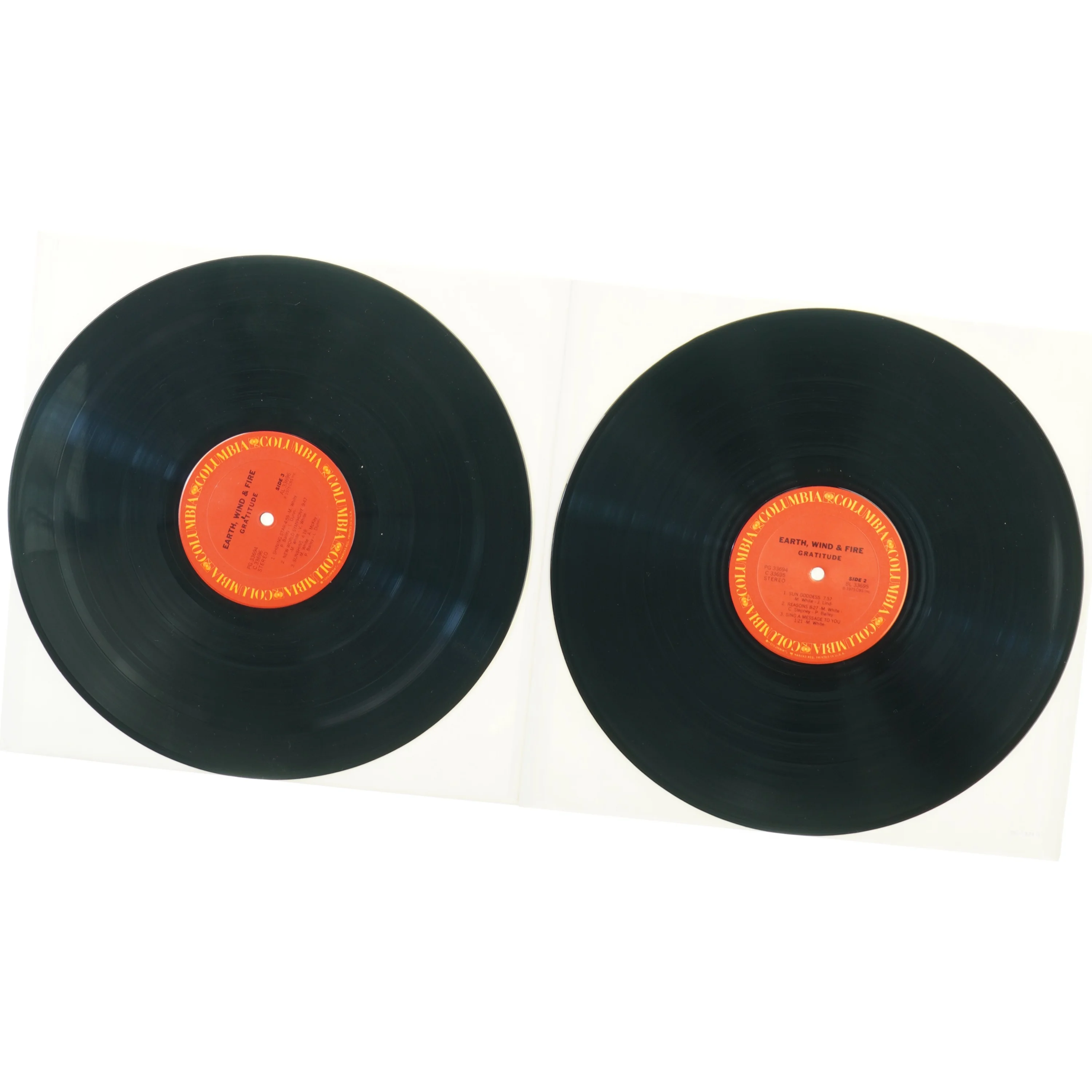 Earth wind and fire - Gratitude (LP) fra Colombia (str. 30 cm)