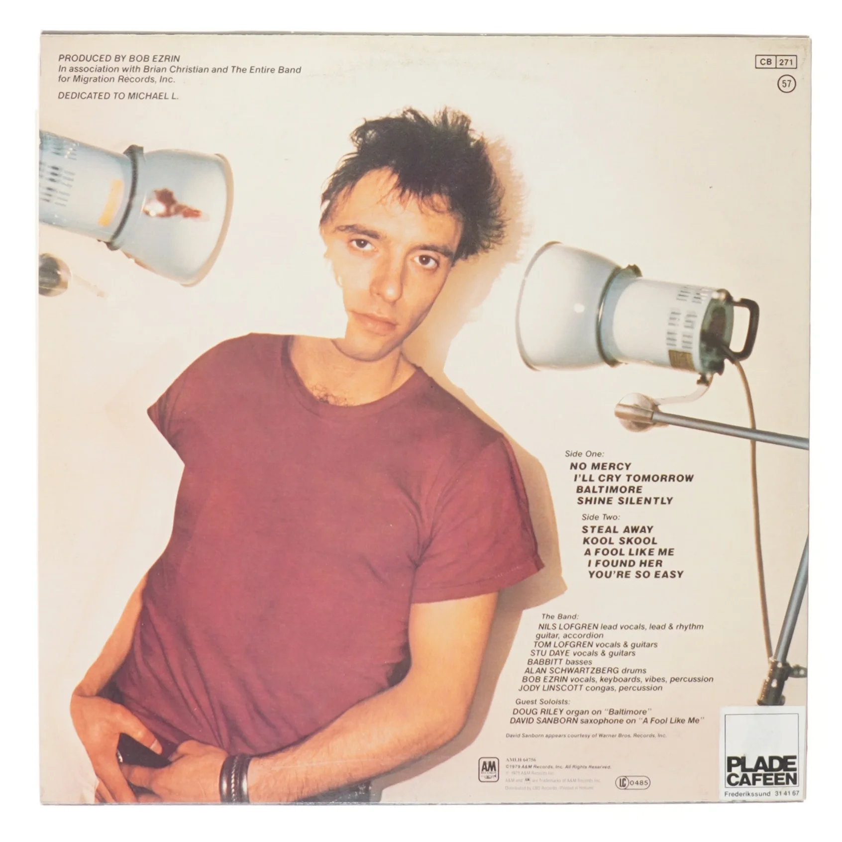 Nils Lofgren LP fra Nils Lofgren