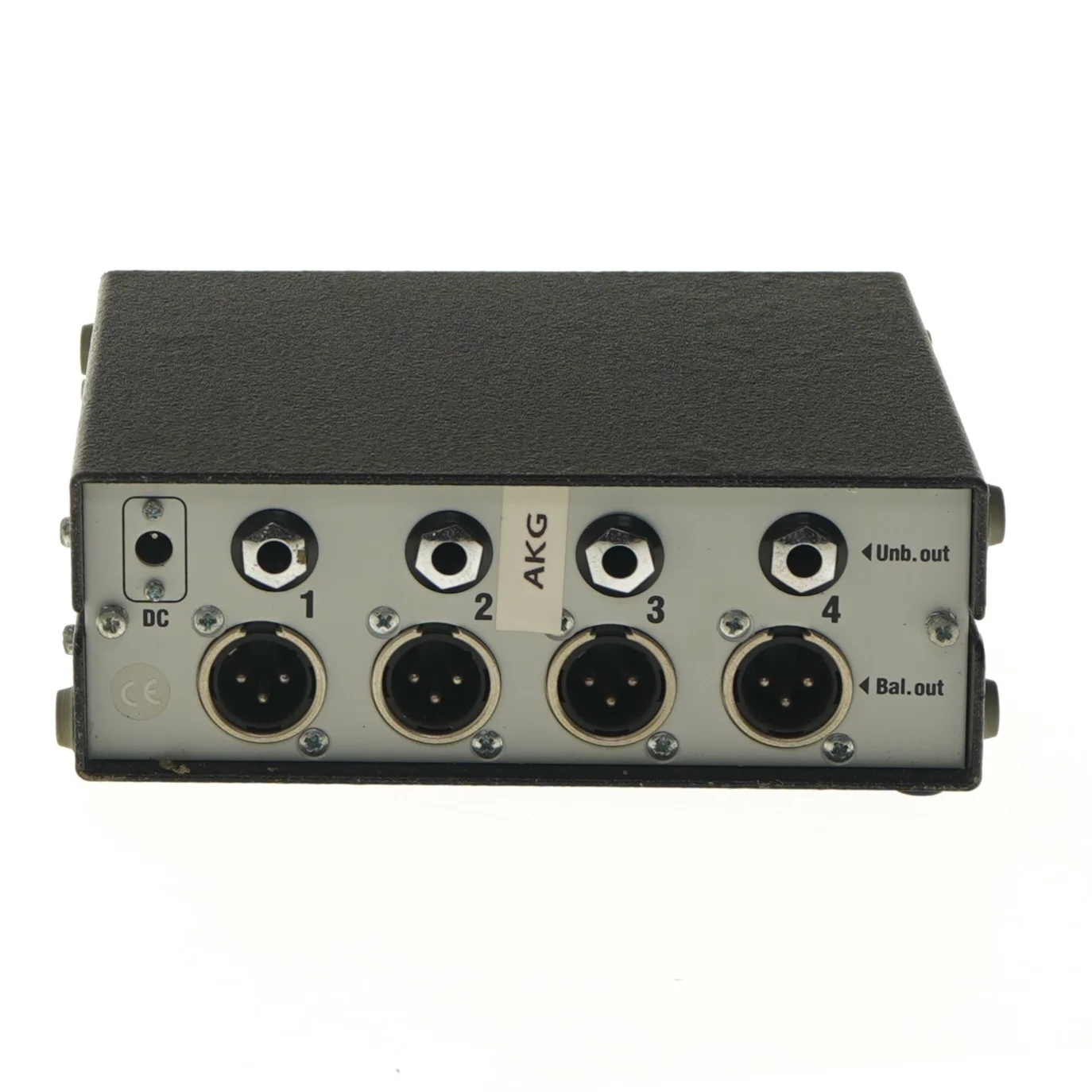 Quad DI-boks SC 8404 fra AKG for keyboard til mikser forbindelse