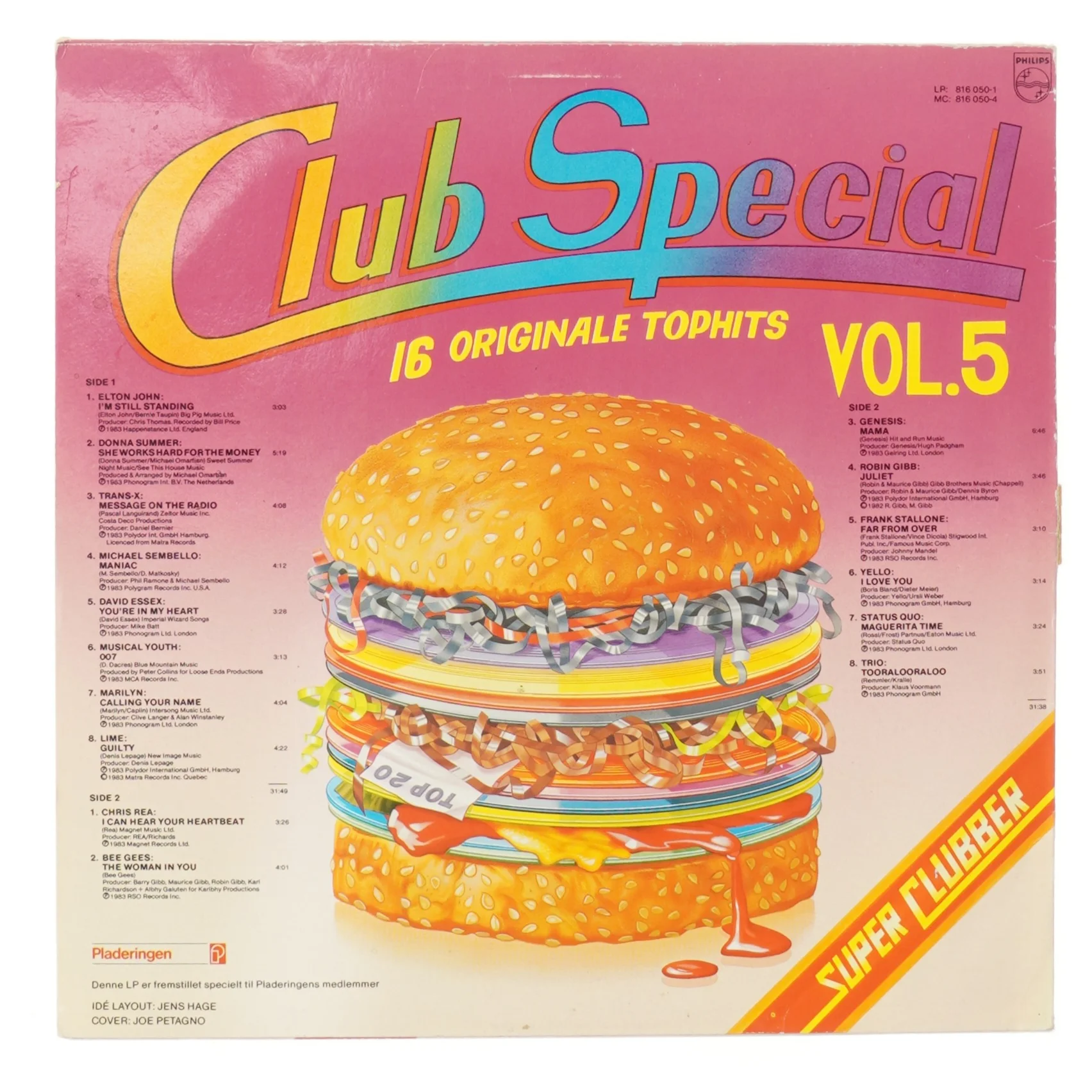 Club Special Vol.5 LP fra Philips