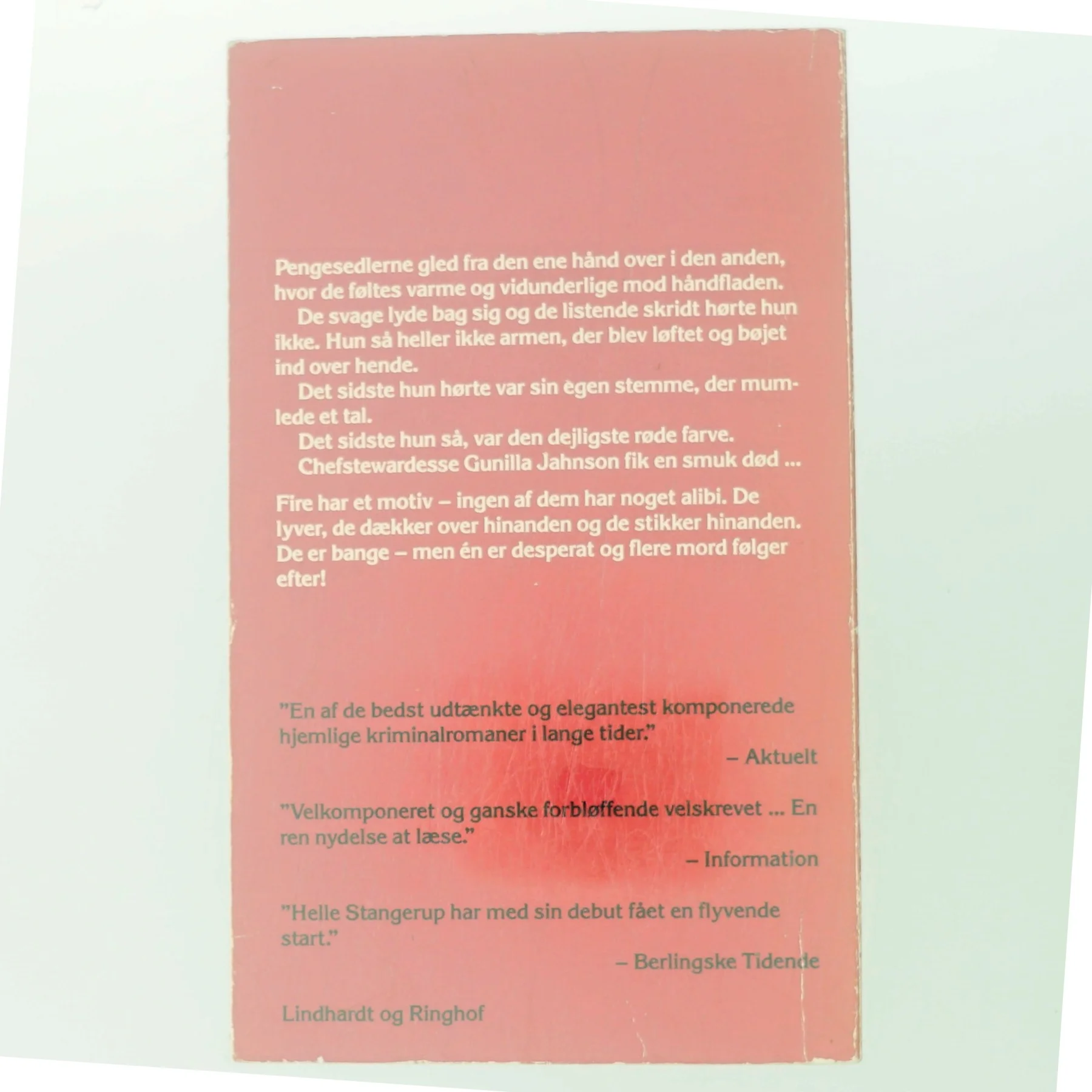 Gravskrift for Rødhætte af Helle Stangerup (Bog)