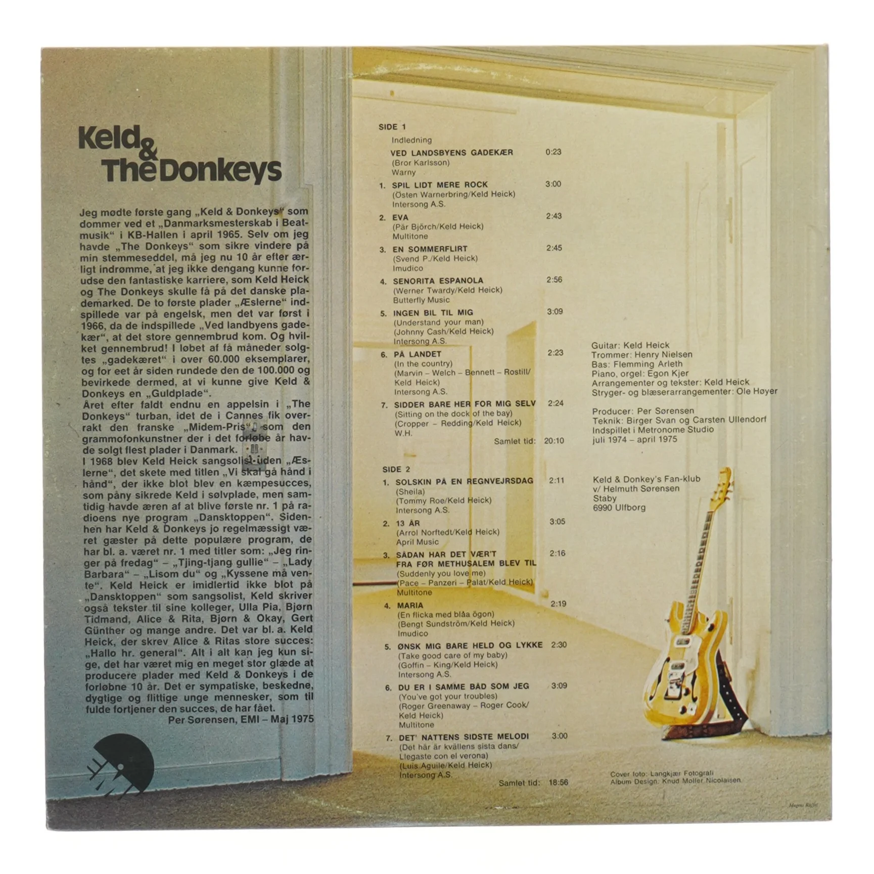 Keld & The Donkeys - 10 År På Toppen LP