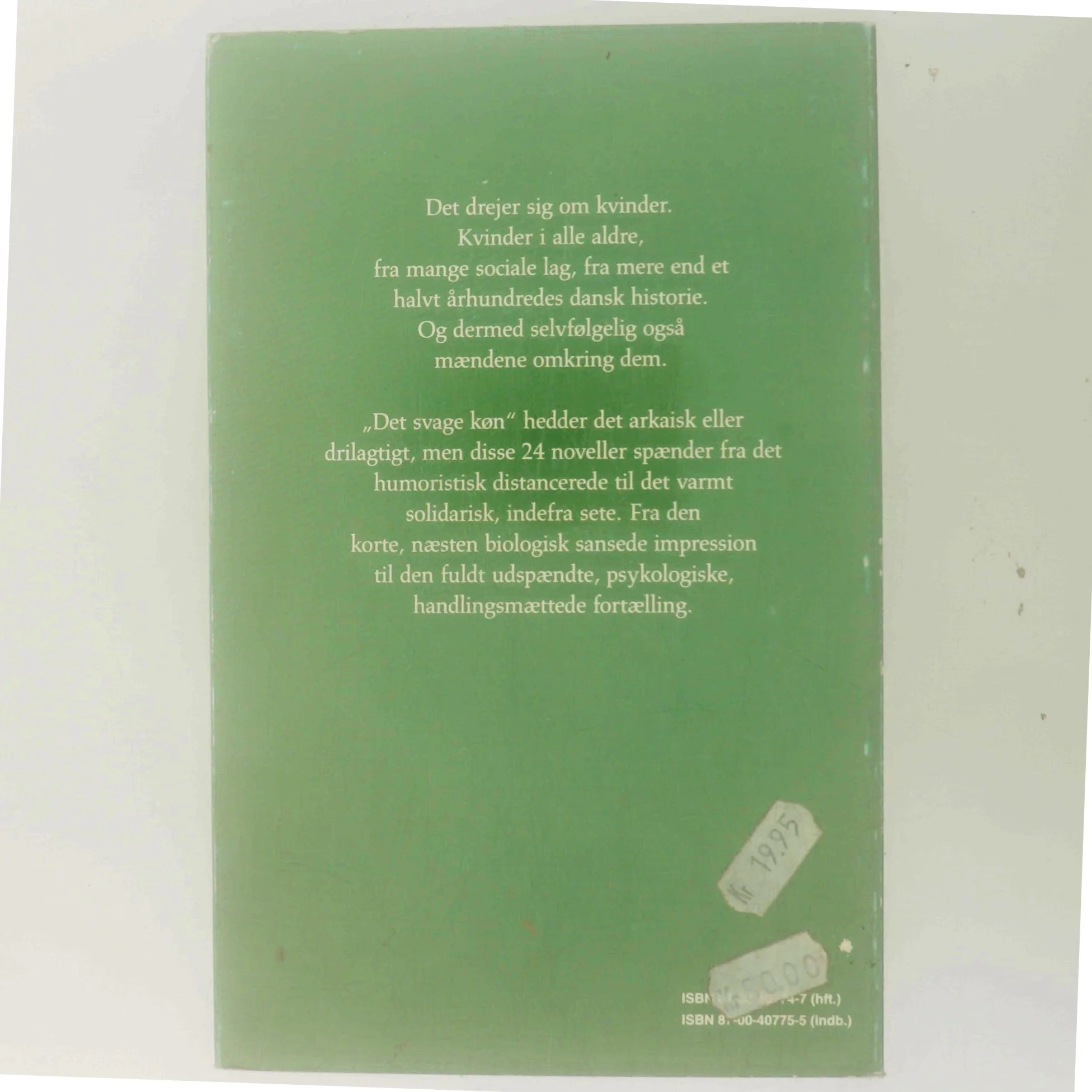 Det svage køn af Klaus Rifbjerg (Bog)