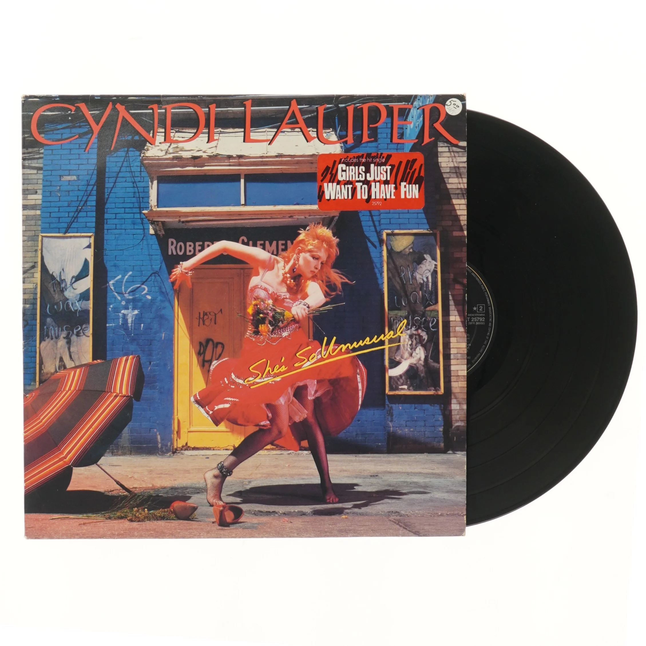 Cyndi Lauper 'She's So Unusual' LP