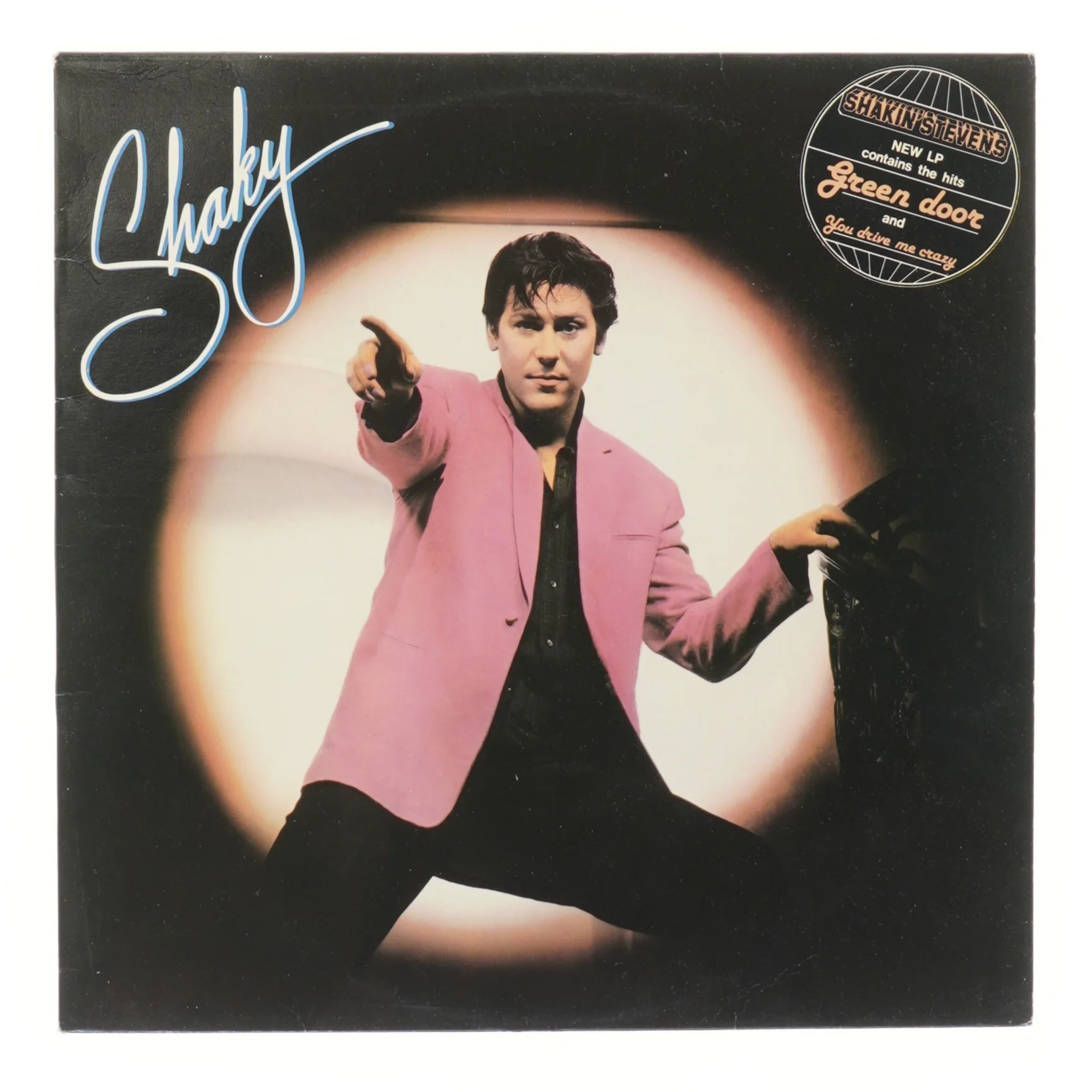 Shakin' Stevens album - 'Shaky' fra Epic Records