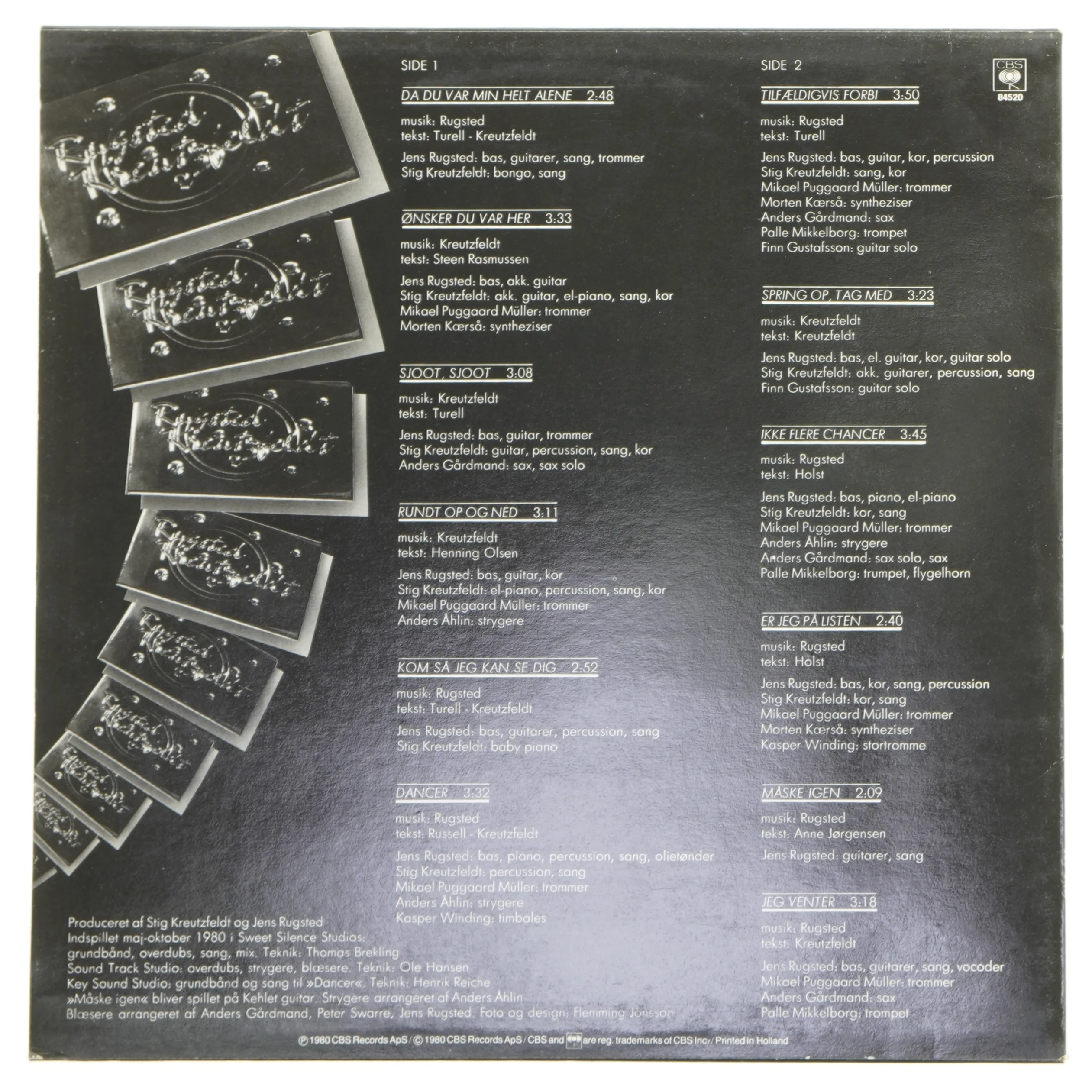 Rugsted Kreutzfeldt 2 LP fra Rugsted Kreutzfeldt