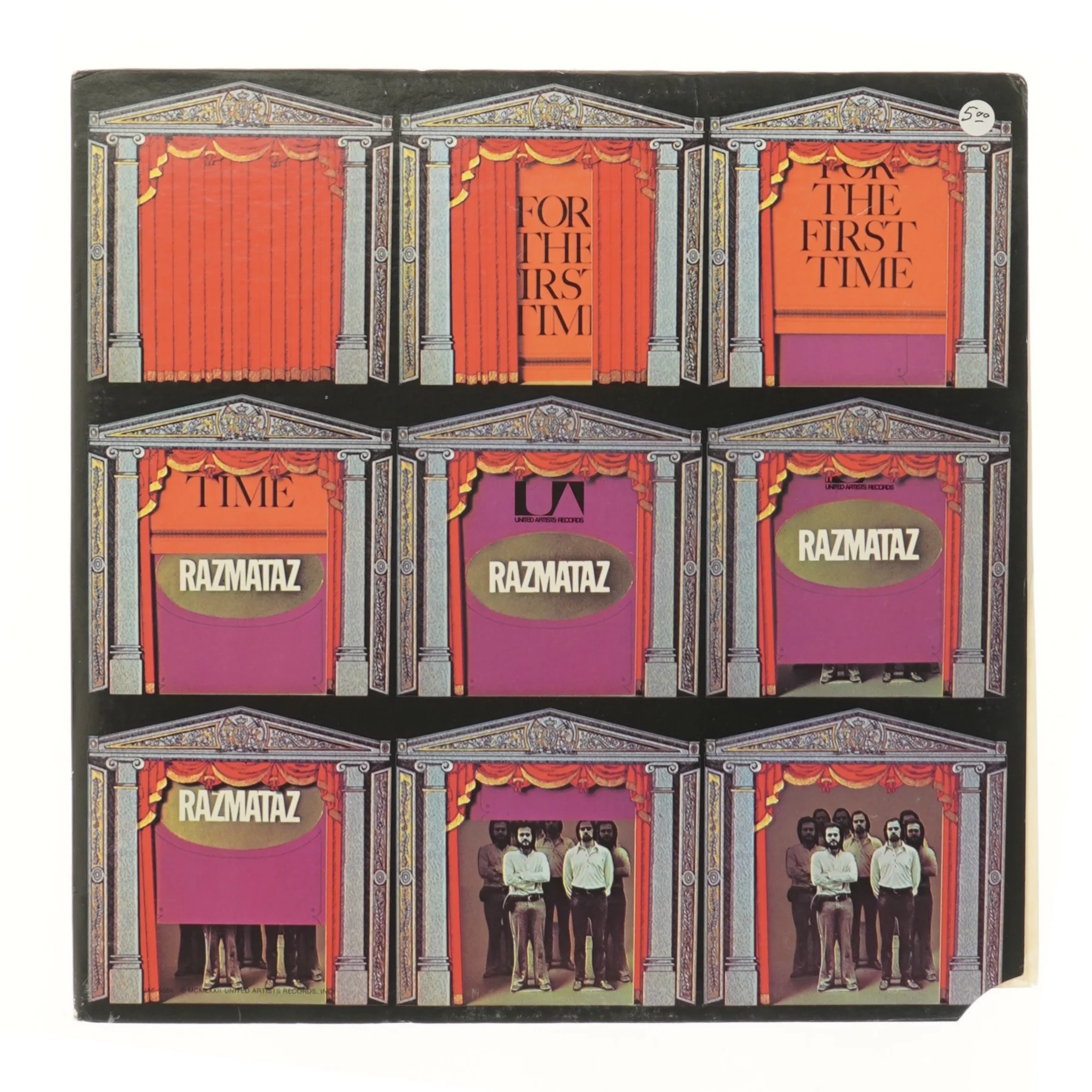 Razmataz LP-album fra United Artists Records Inc