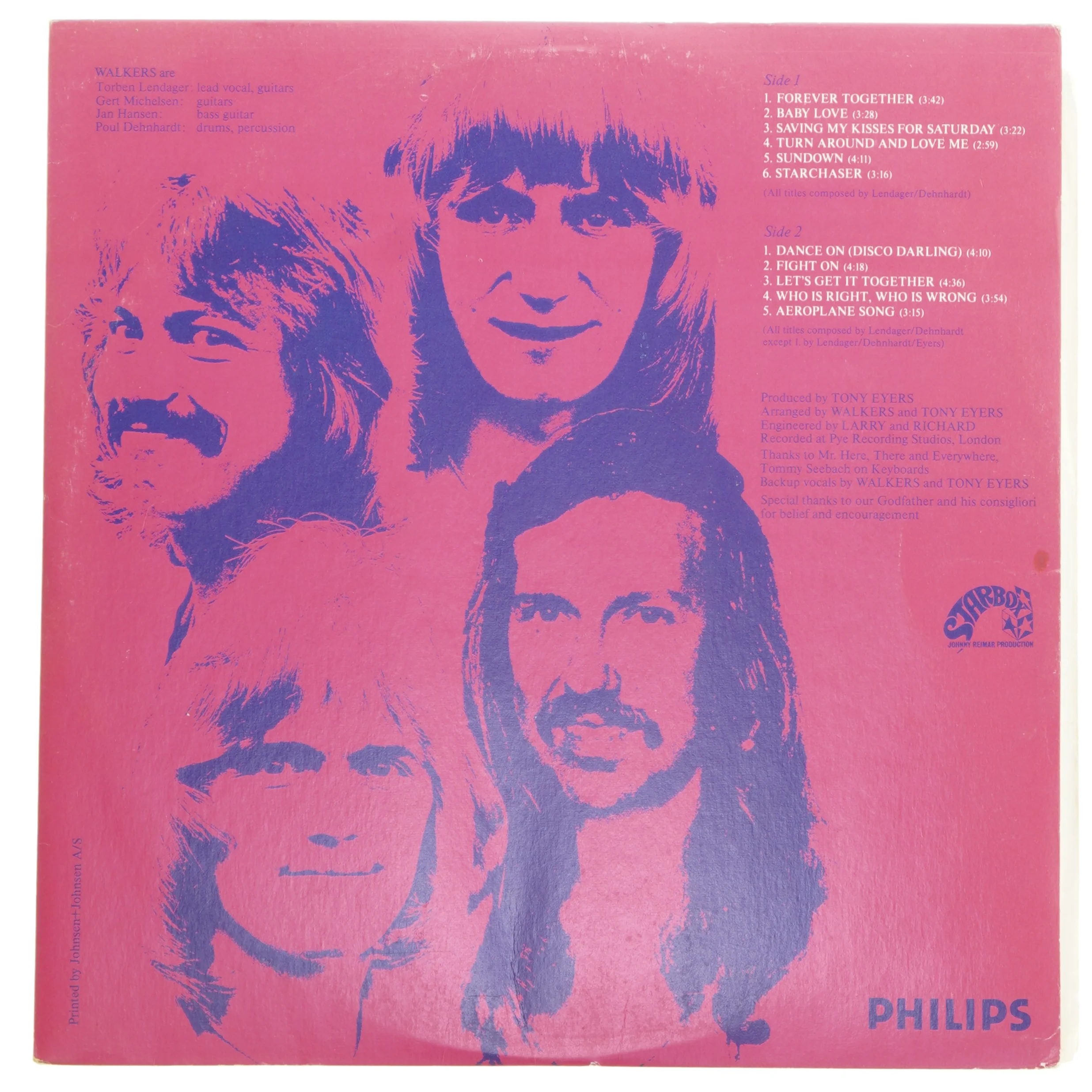 Forever Together album af Walkers fra Philips