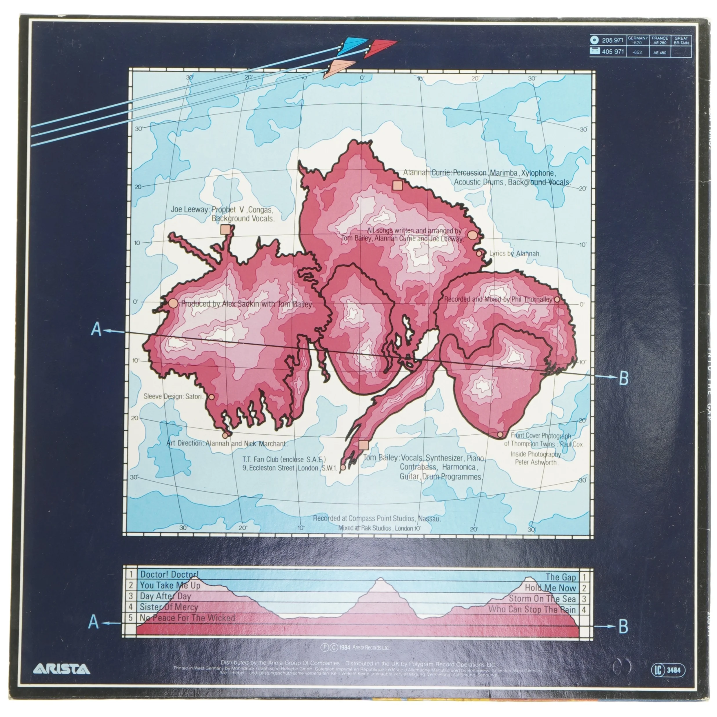 Thompson Twins album: Into The Gap