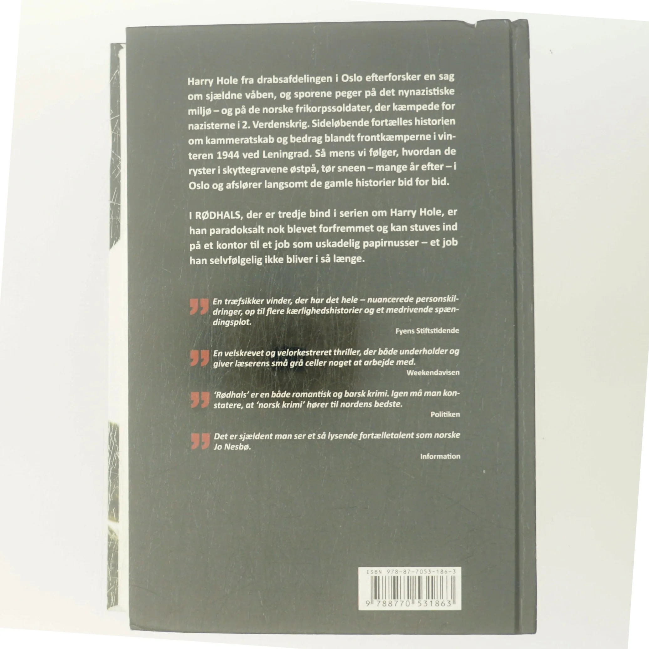 Rødhals af Jo Nesbø (Bog)