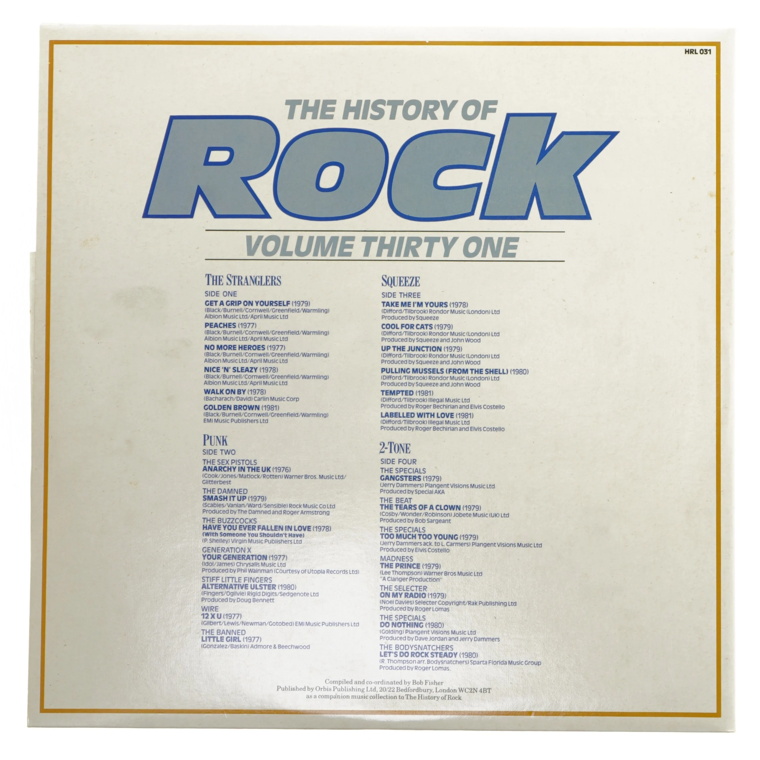 The History of Rock Volume 31 LP