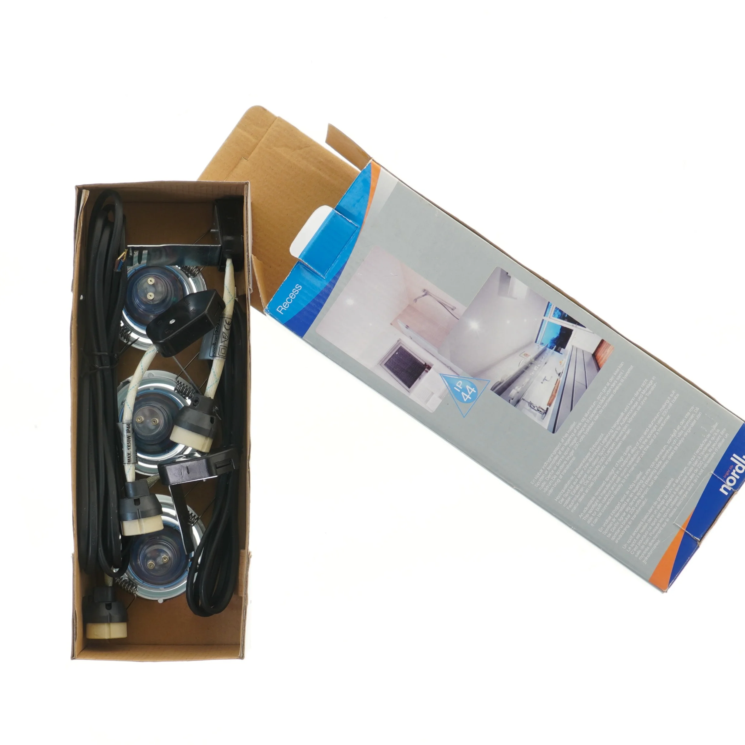 Indbygningsspots Nordlux fra Nordlux (str. 8,1x10x10 cm)