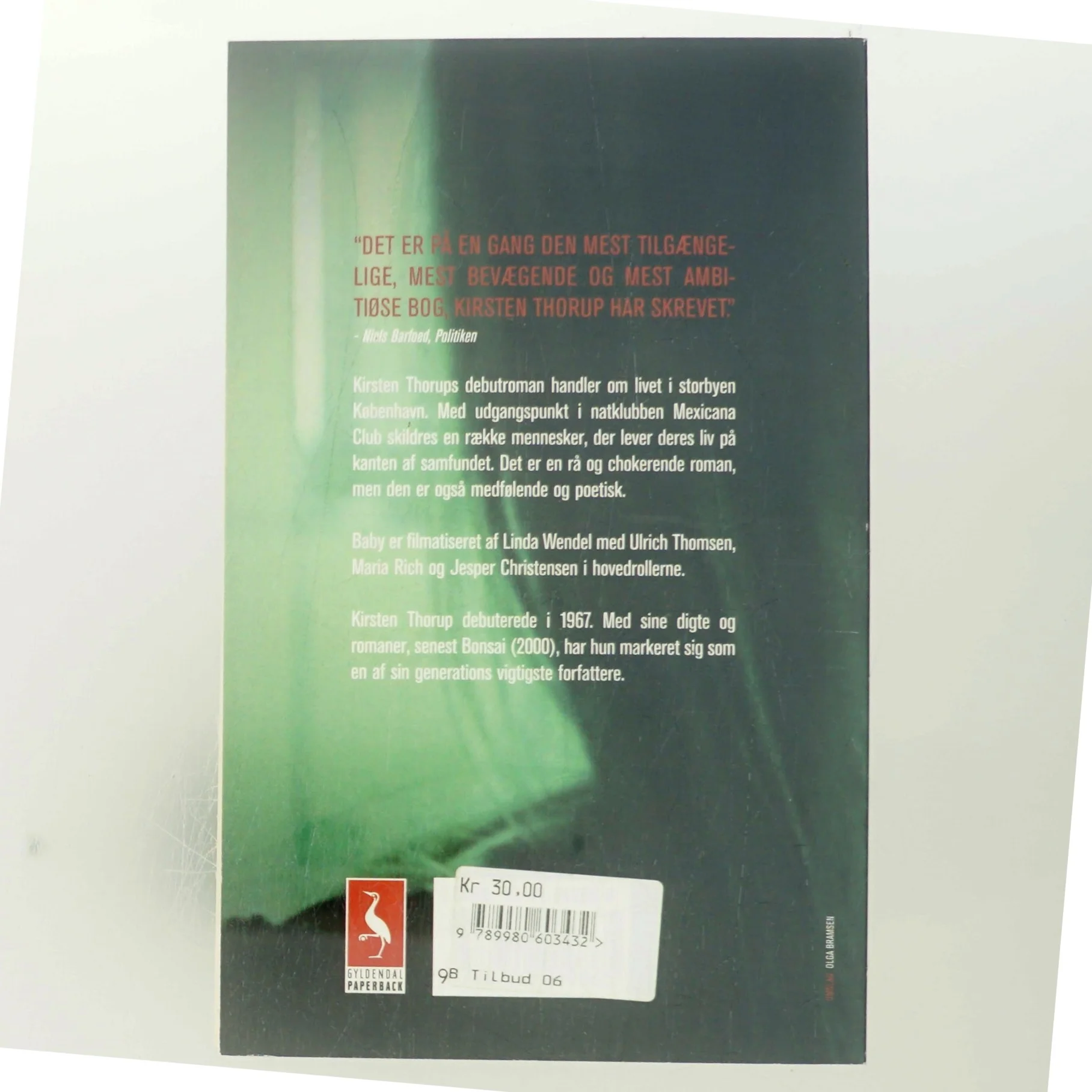 Baby af Kirsten Thorup (Bog)