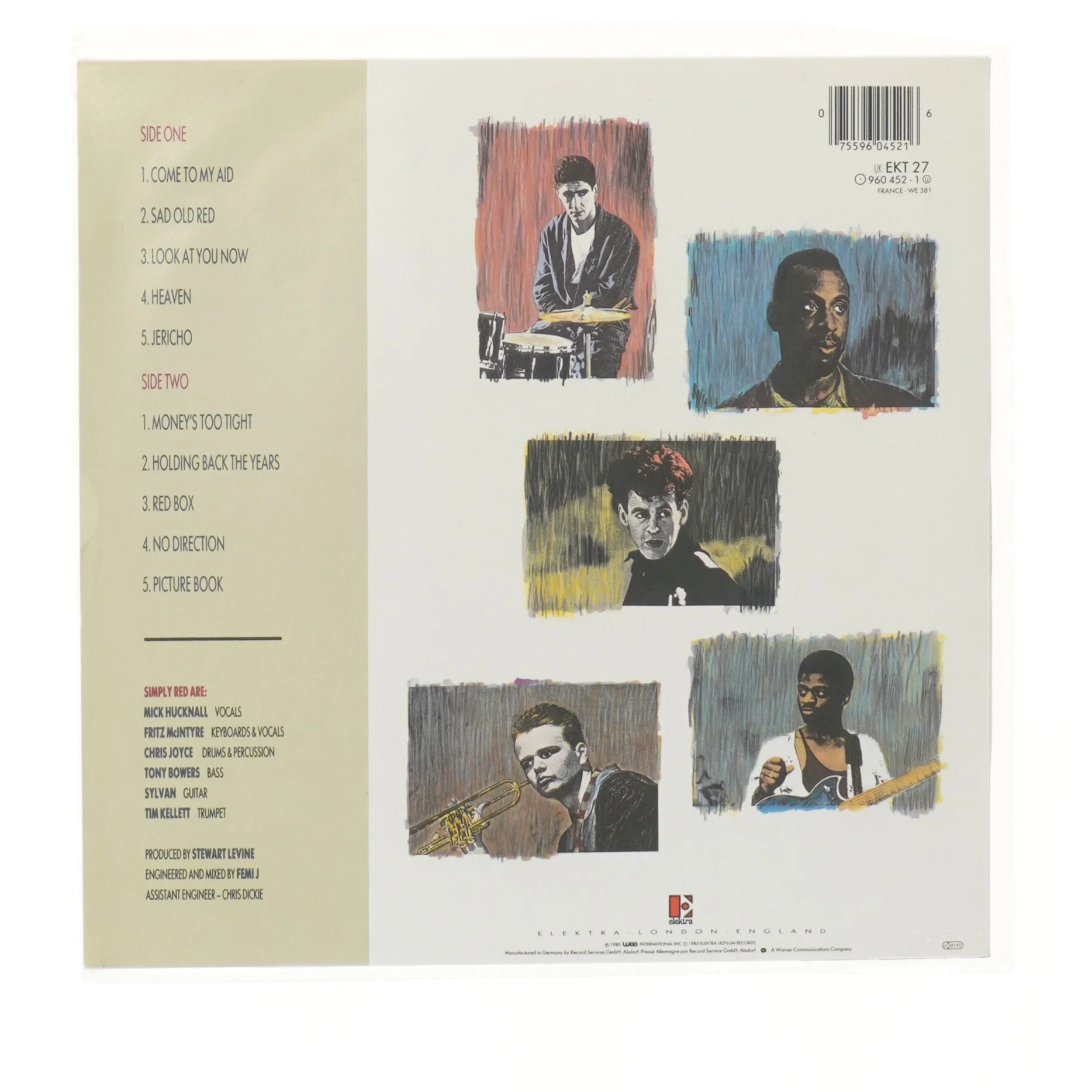 Simply Red Picture Book LP