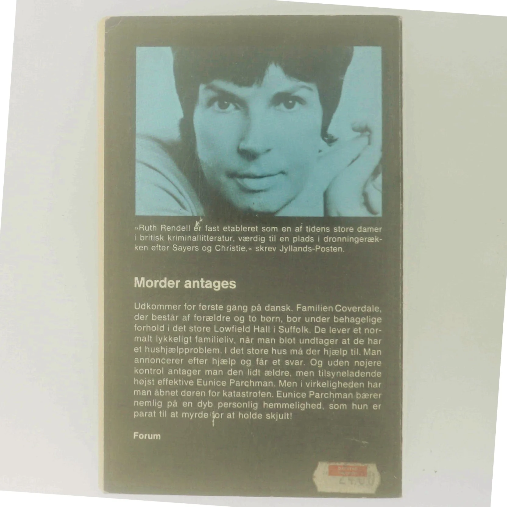 Morder antages af Ruth Rendell (Bog)