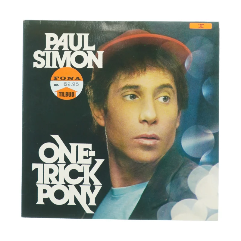 Paul Simon - One-Trick Pony LP fra Warner Bros. Records (str. 31 x 31 cm)