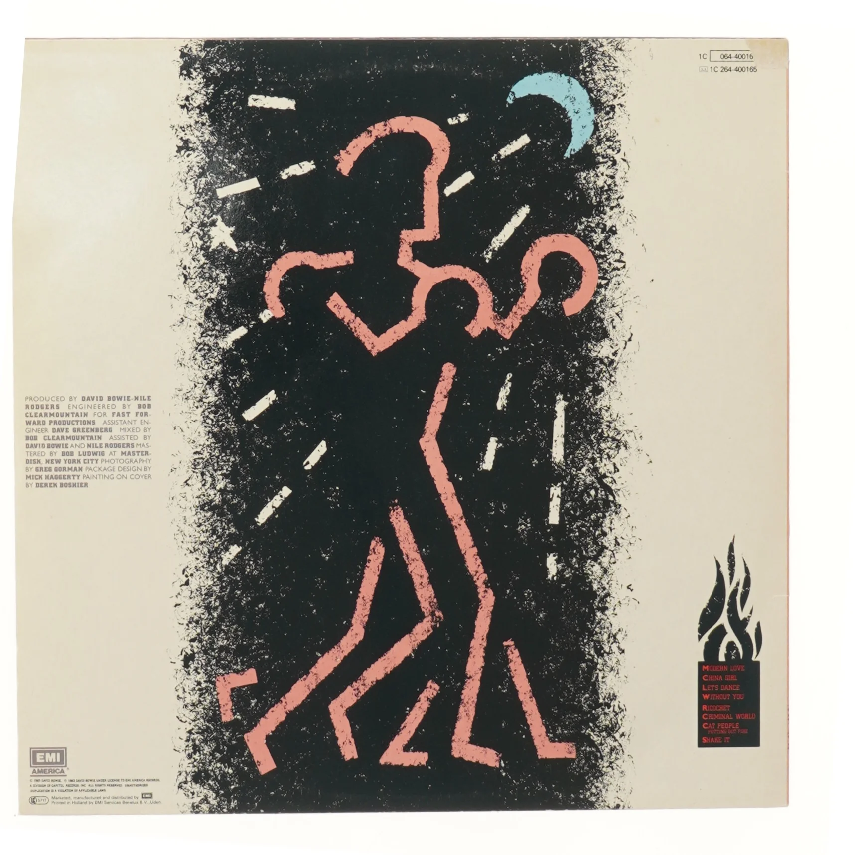 David Bowie album cover fra David Bowie