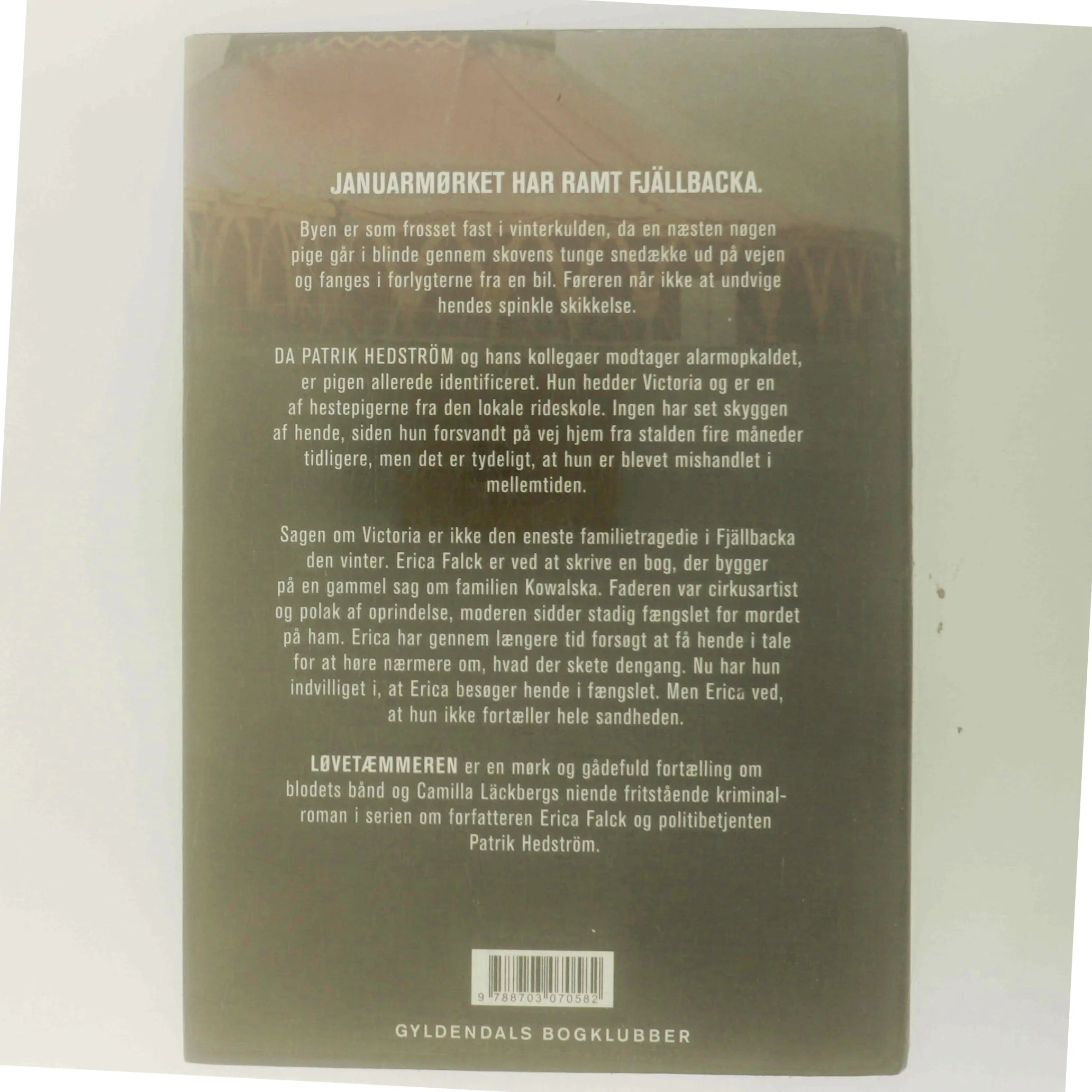 Løvetæmmeren : kriminalroman af Camilla Läckberg (Bog)