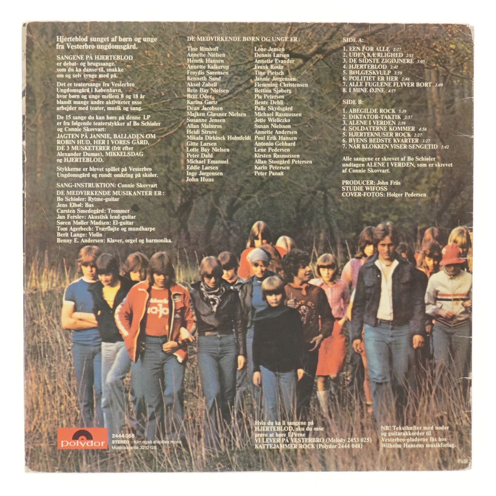 LP Hjerteblod fra Polydor