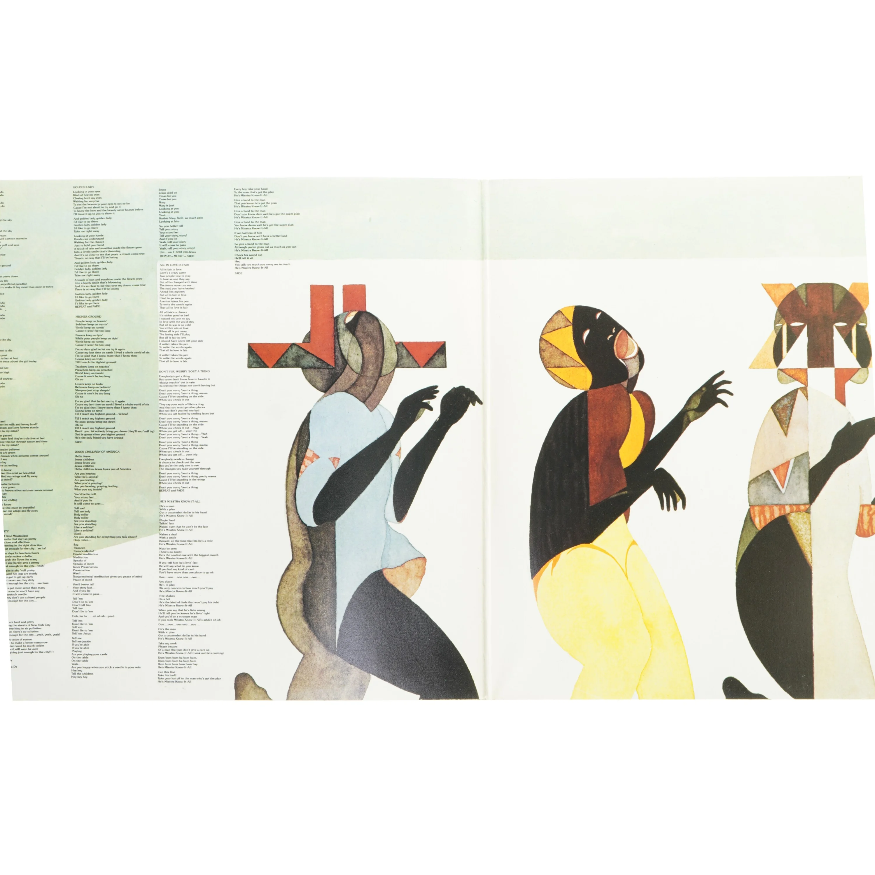 Stevie Wonder Innervisions LP fra Motown