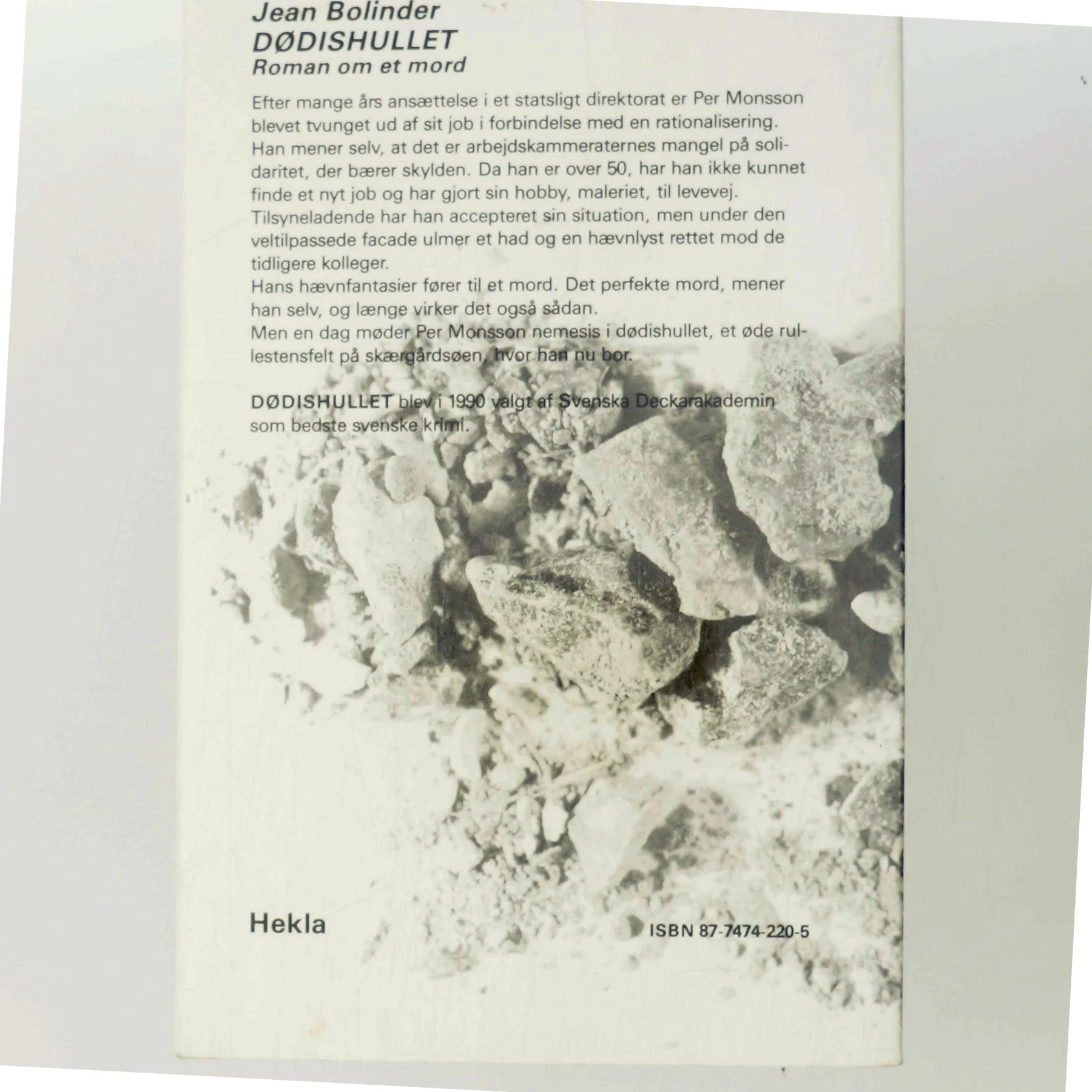 Dødishullet af Jean Bolinder (Bog)