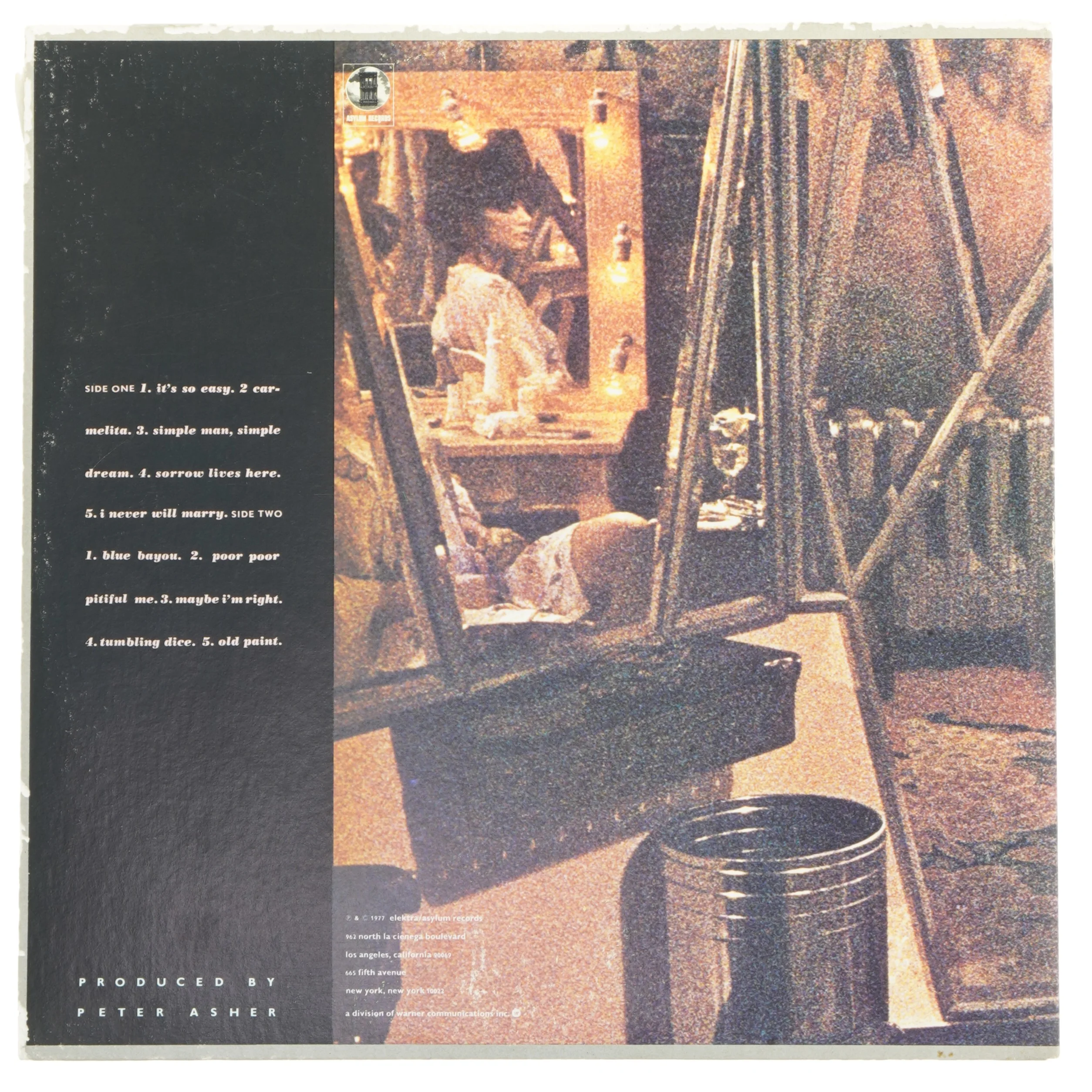 Simple Dreams LP af Linda Ronstadt