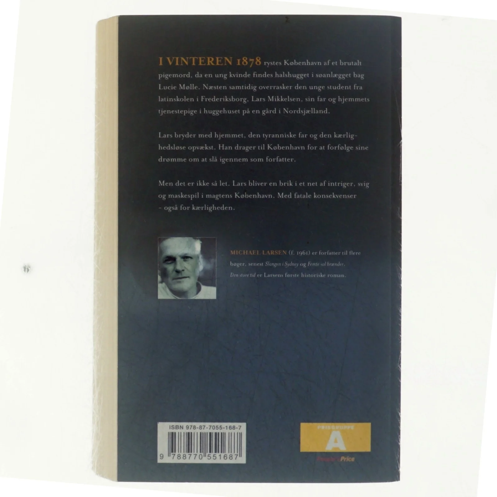 Den store tid : roman : Aftenlandet af Michael Larsen (f. 1961) (Bog)