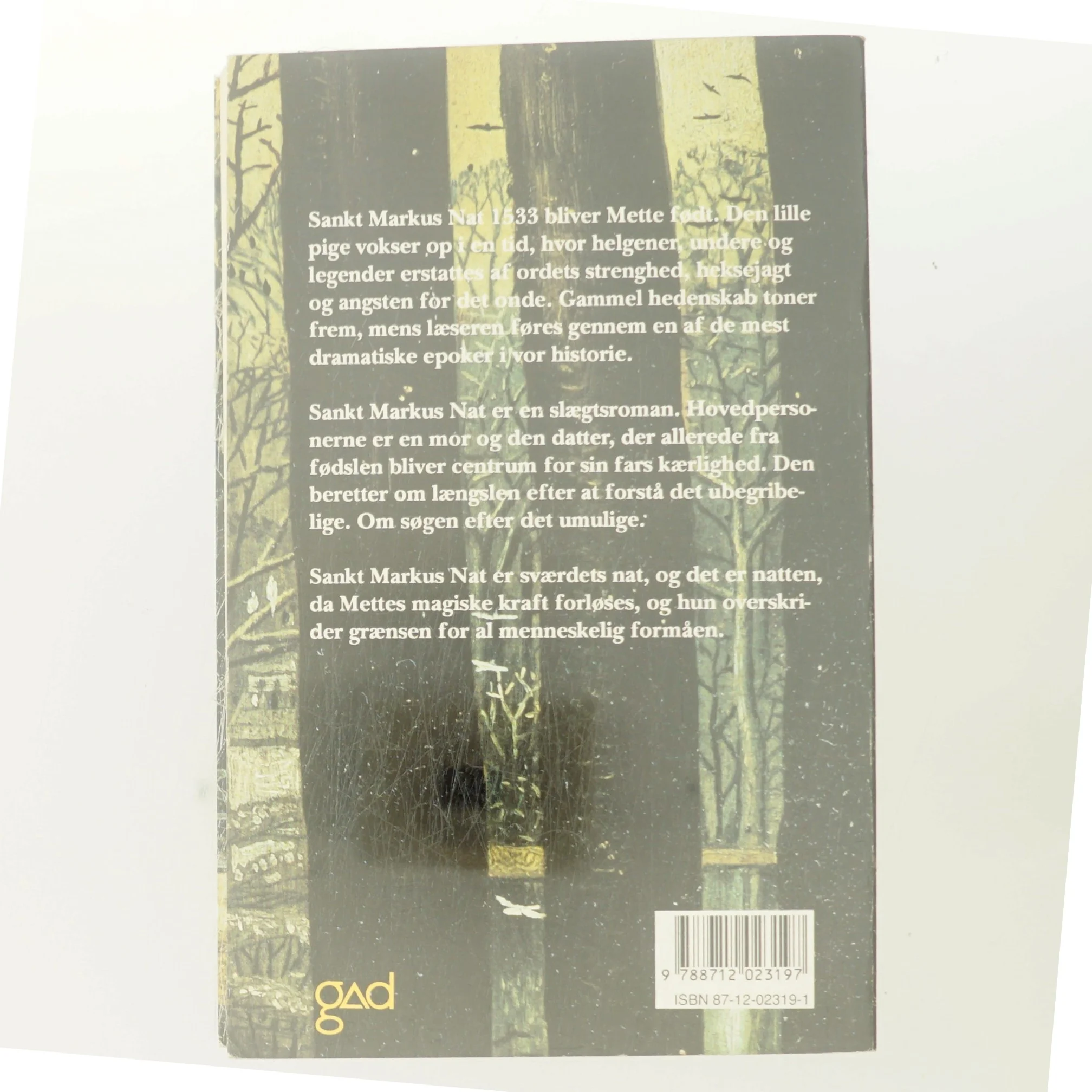 Sankt Markus Nat af Helle Stangerup (Bog)