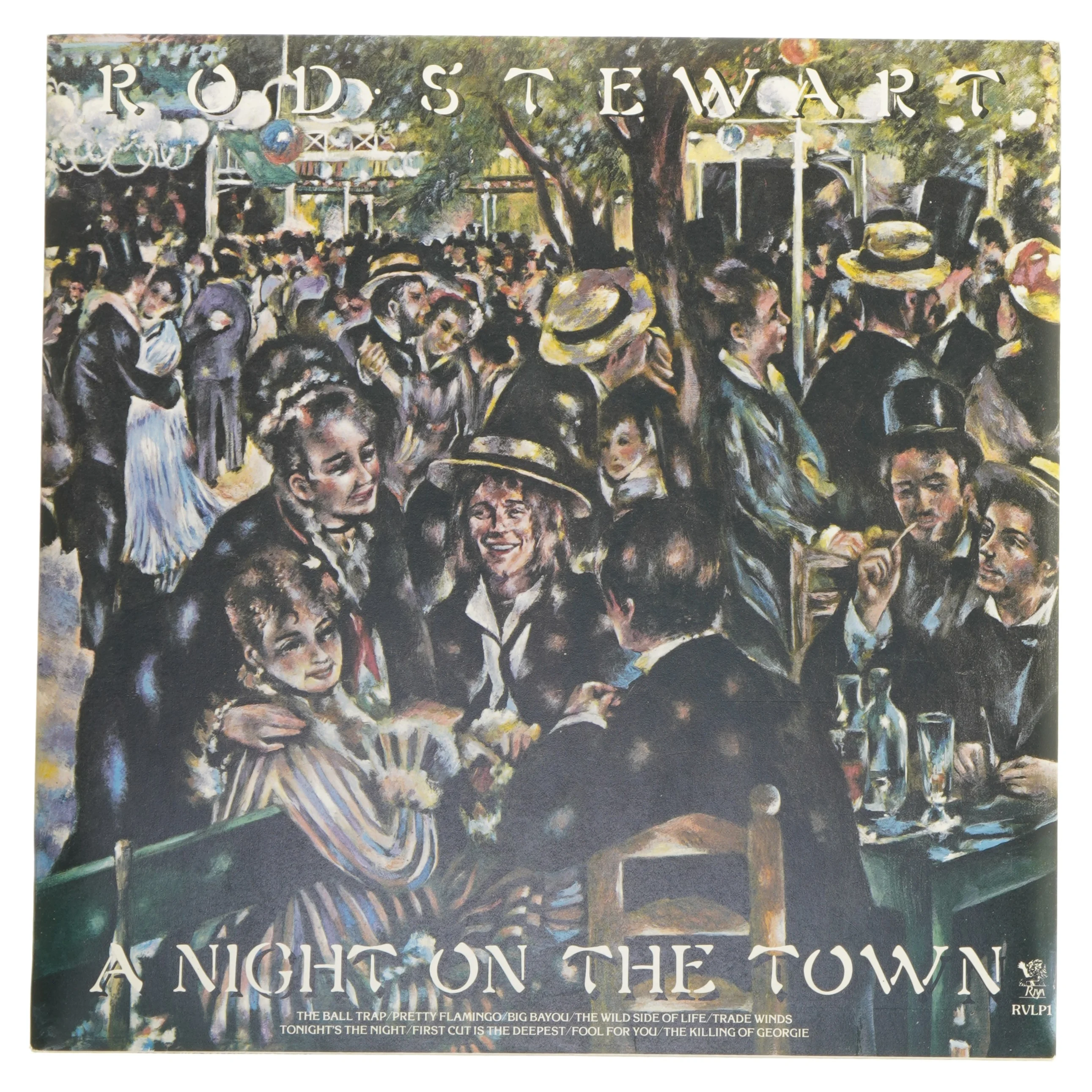 Rod Stewart - A Night on the Town LP fra Warner Bros