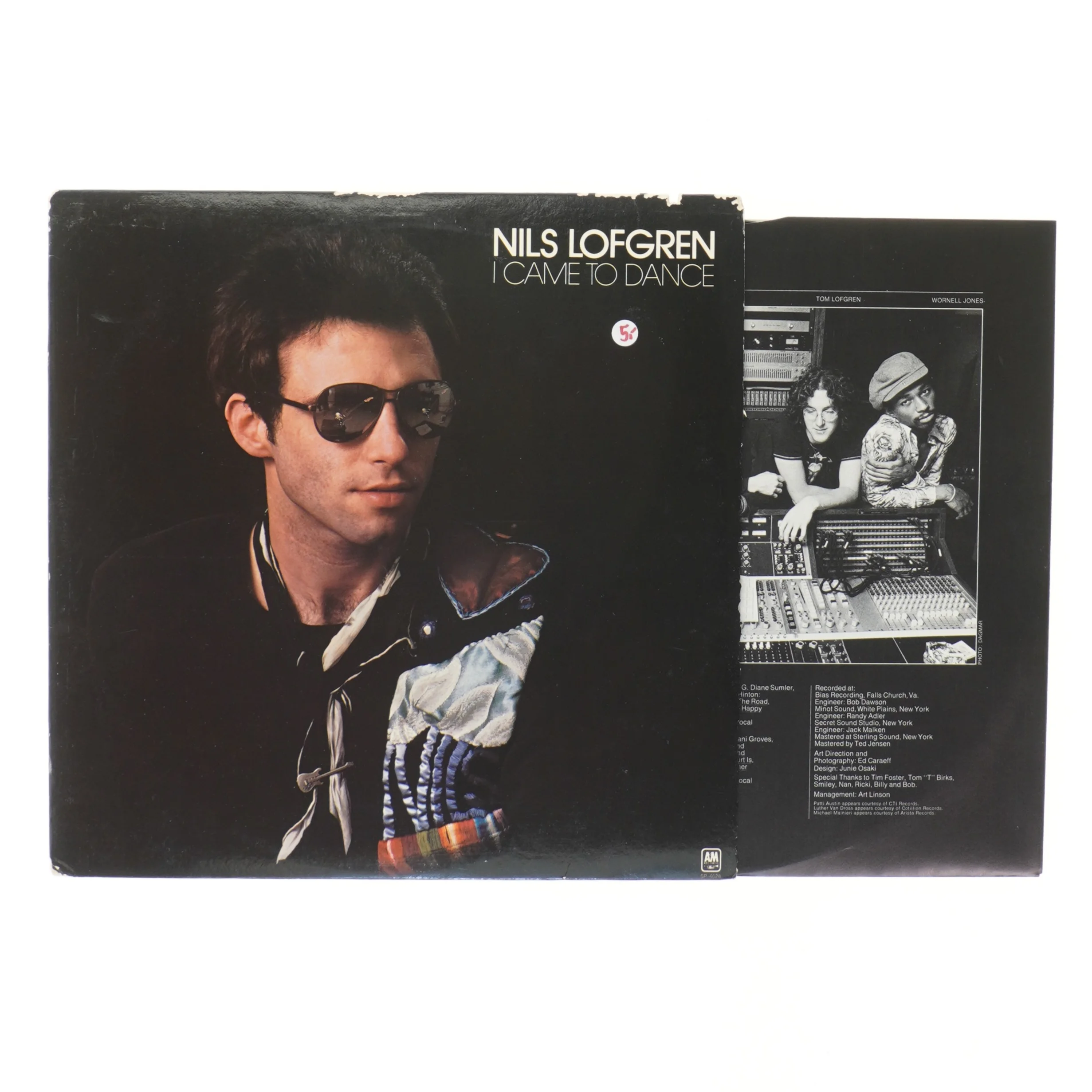 Nils Lofgren - I Came to Dance LP fra AM Records